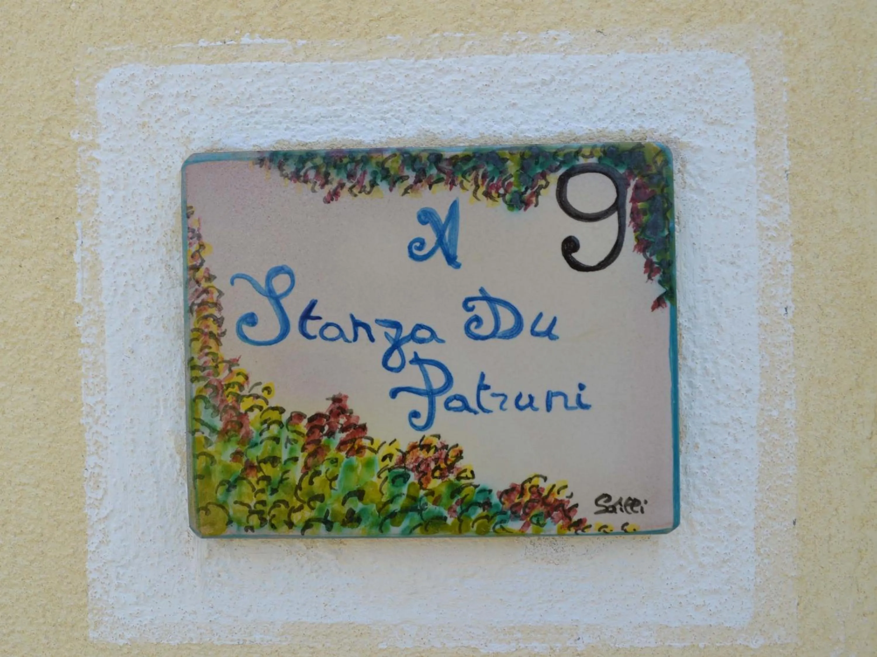 Decorative detail in HOTEL Cala Buguto