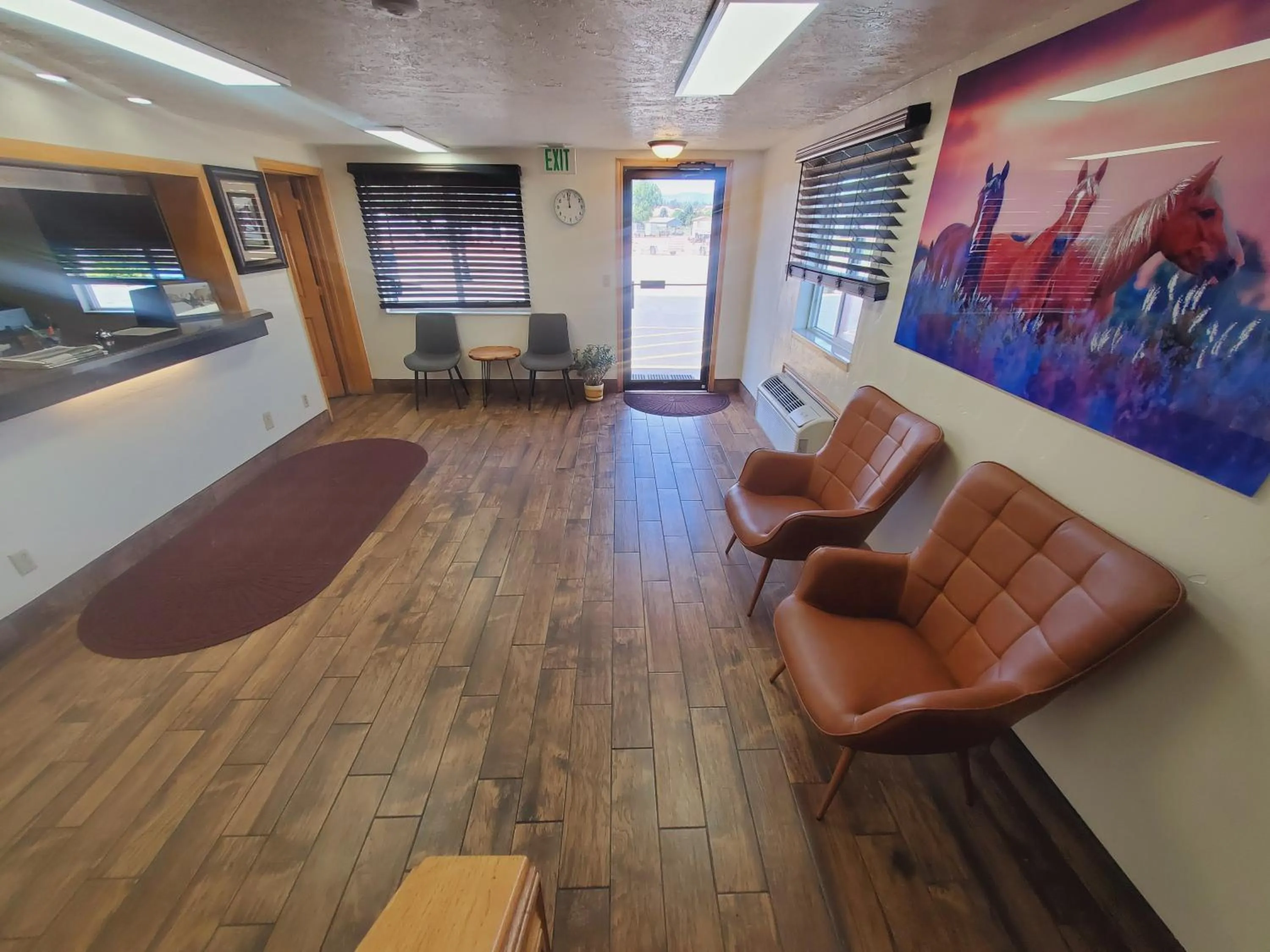 Lobby or reception in Wyo Inn