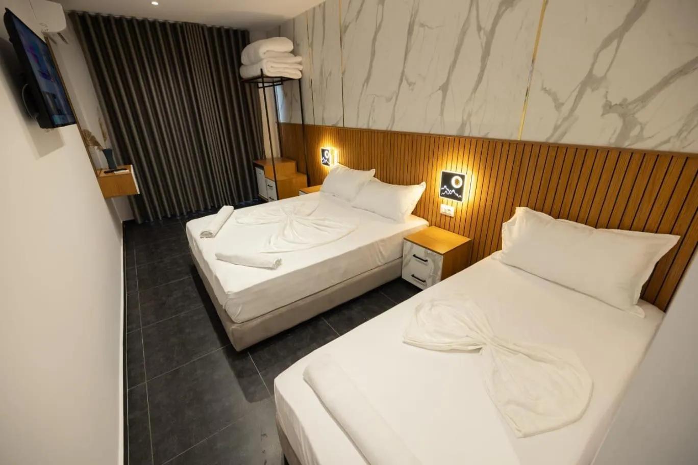 Bedroom in Aglon Twin's Hotel