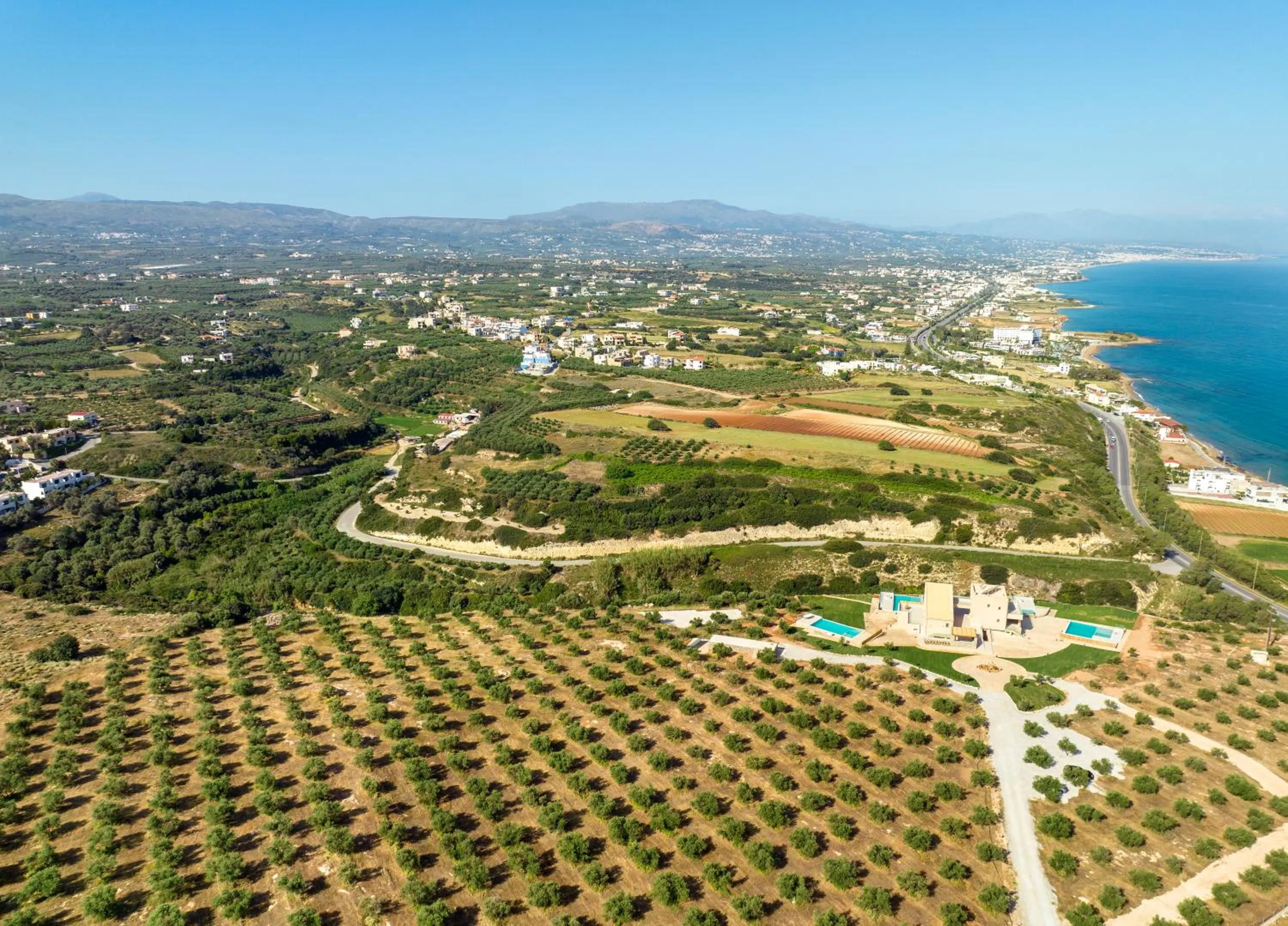 Bird's eye view in Dedalos Touch Boutique Hotel