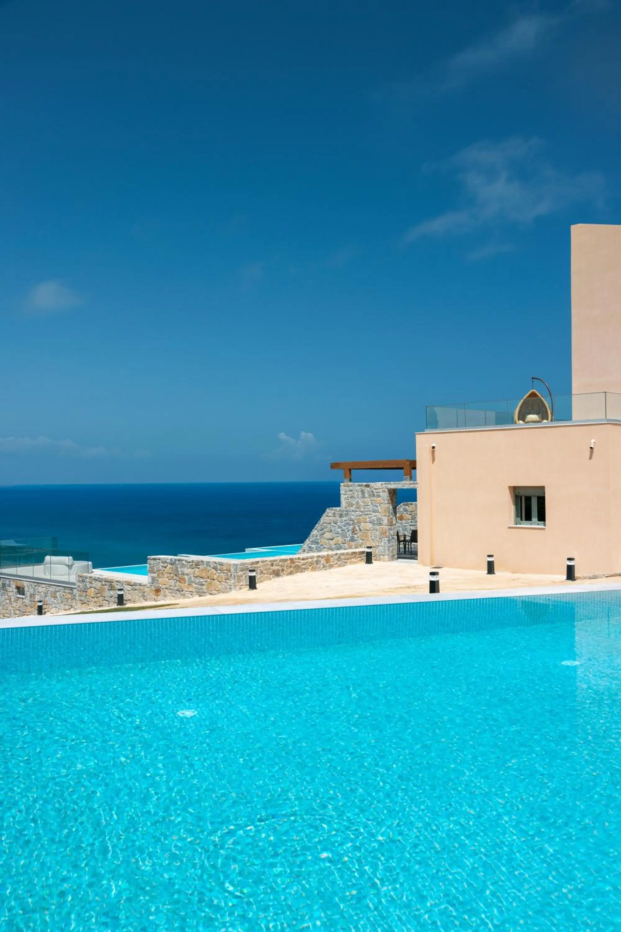 Swimming pool in Dedalos Touch Boutique Hotel