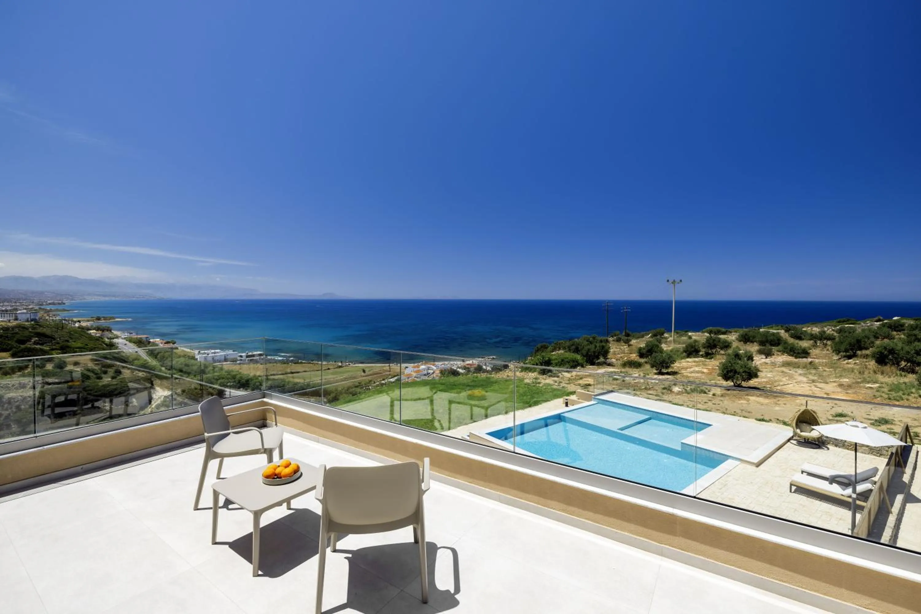 Sea view in Dedalos Touch Boutique Hotel