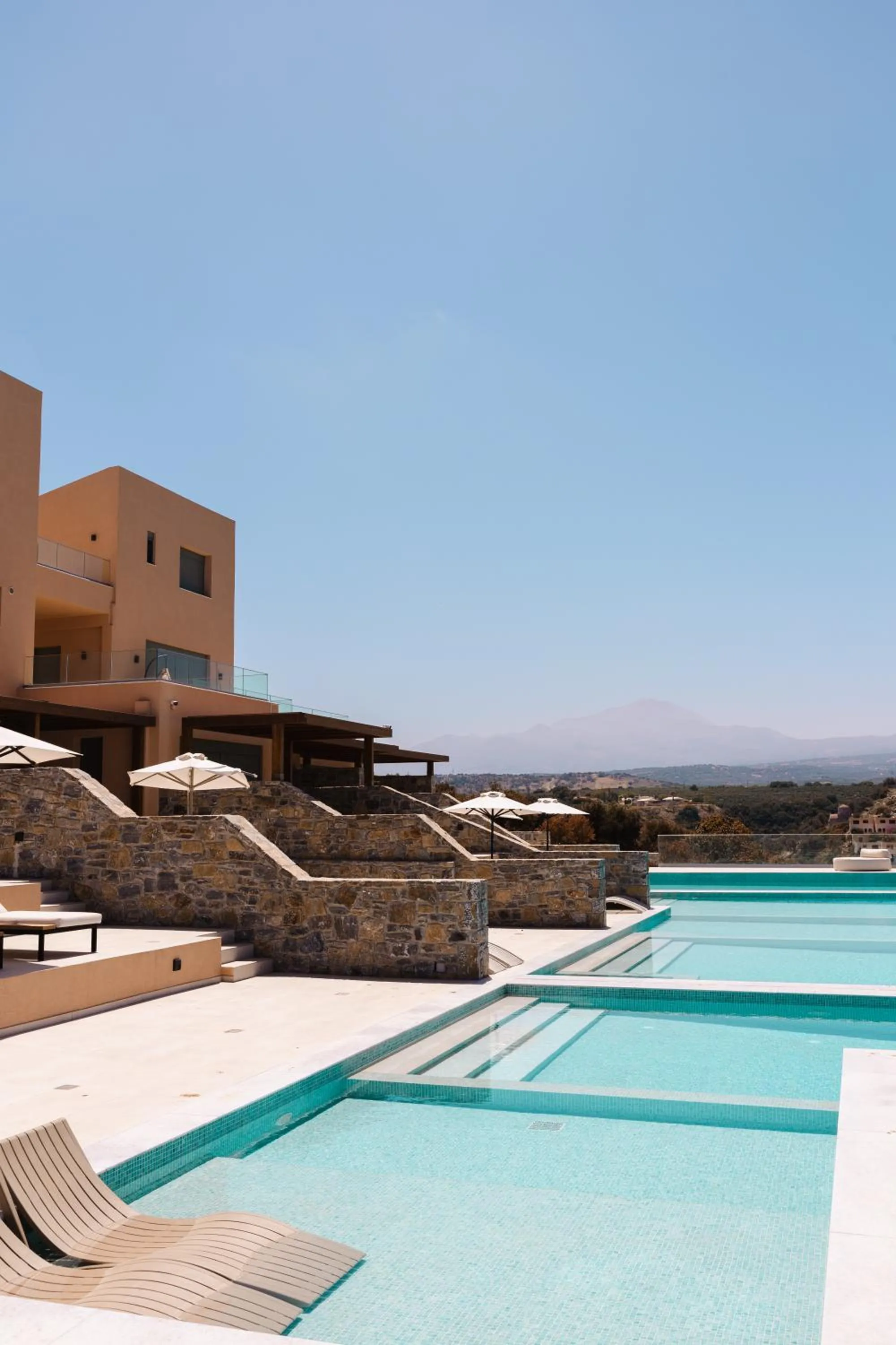 Swimming pool in Dedalos Touch Boutique Hotel