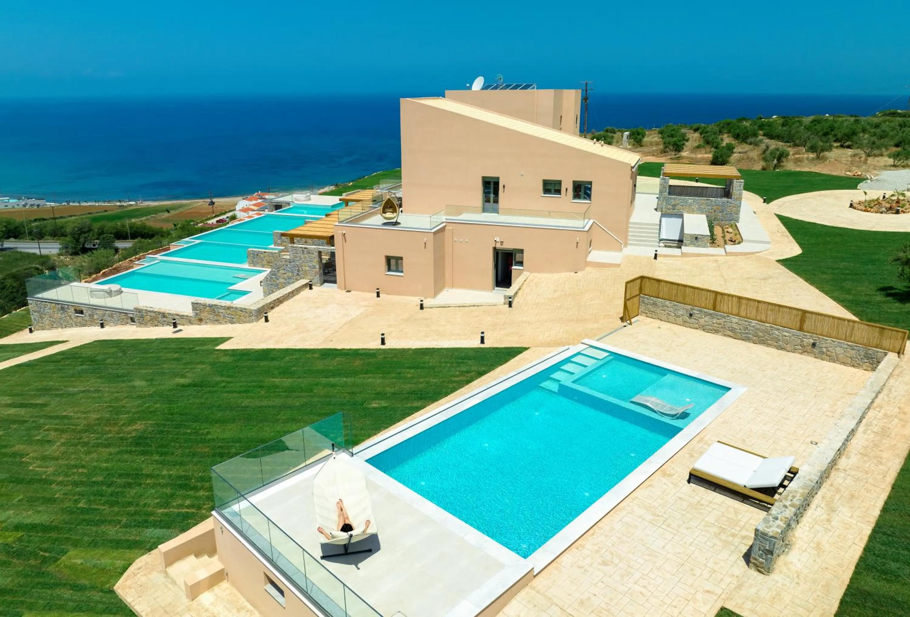 Swimming pool in Dedalos Touch Boutique Hotel