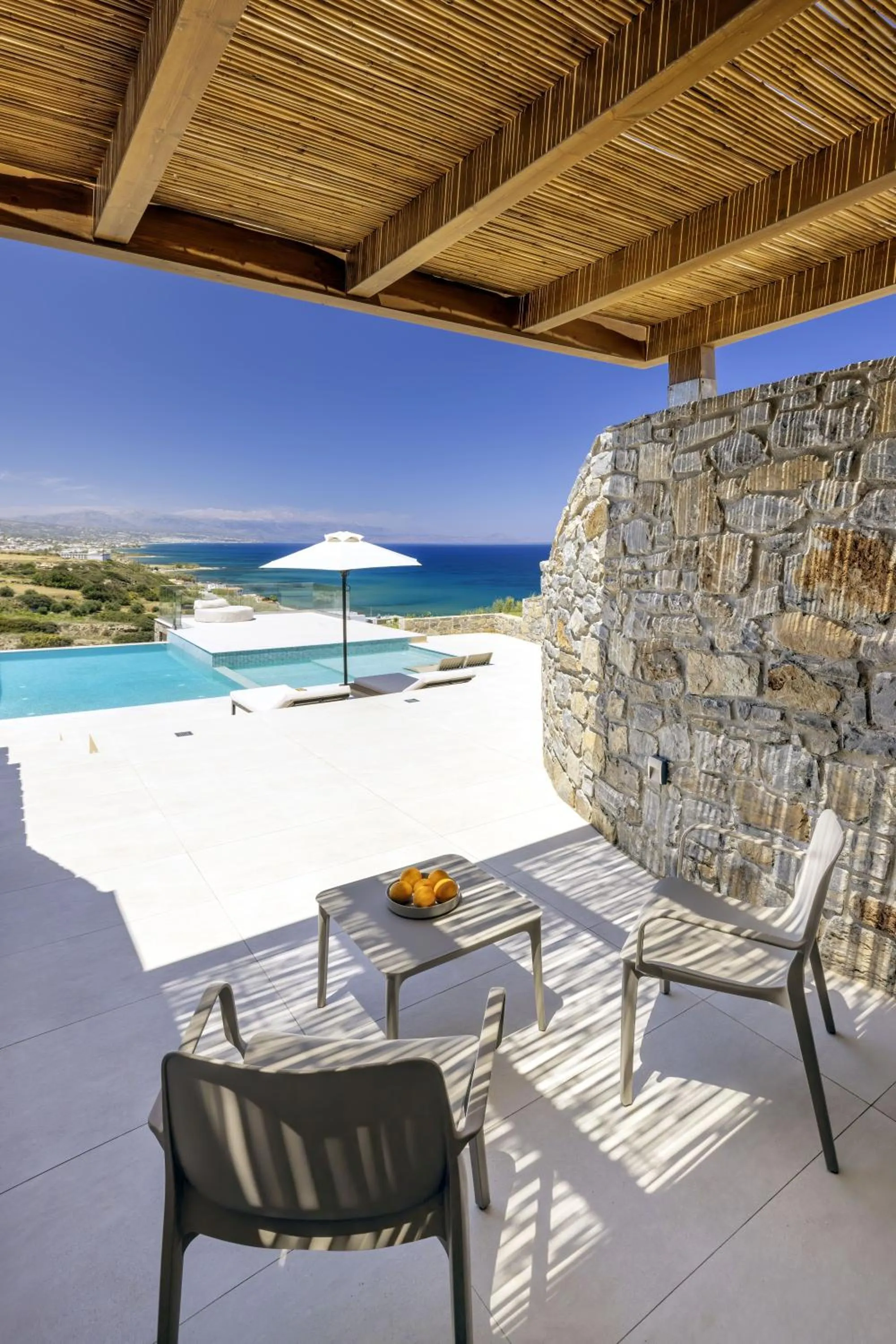 Balcony/Terrace in Dedalos Touch Boutique Hotel