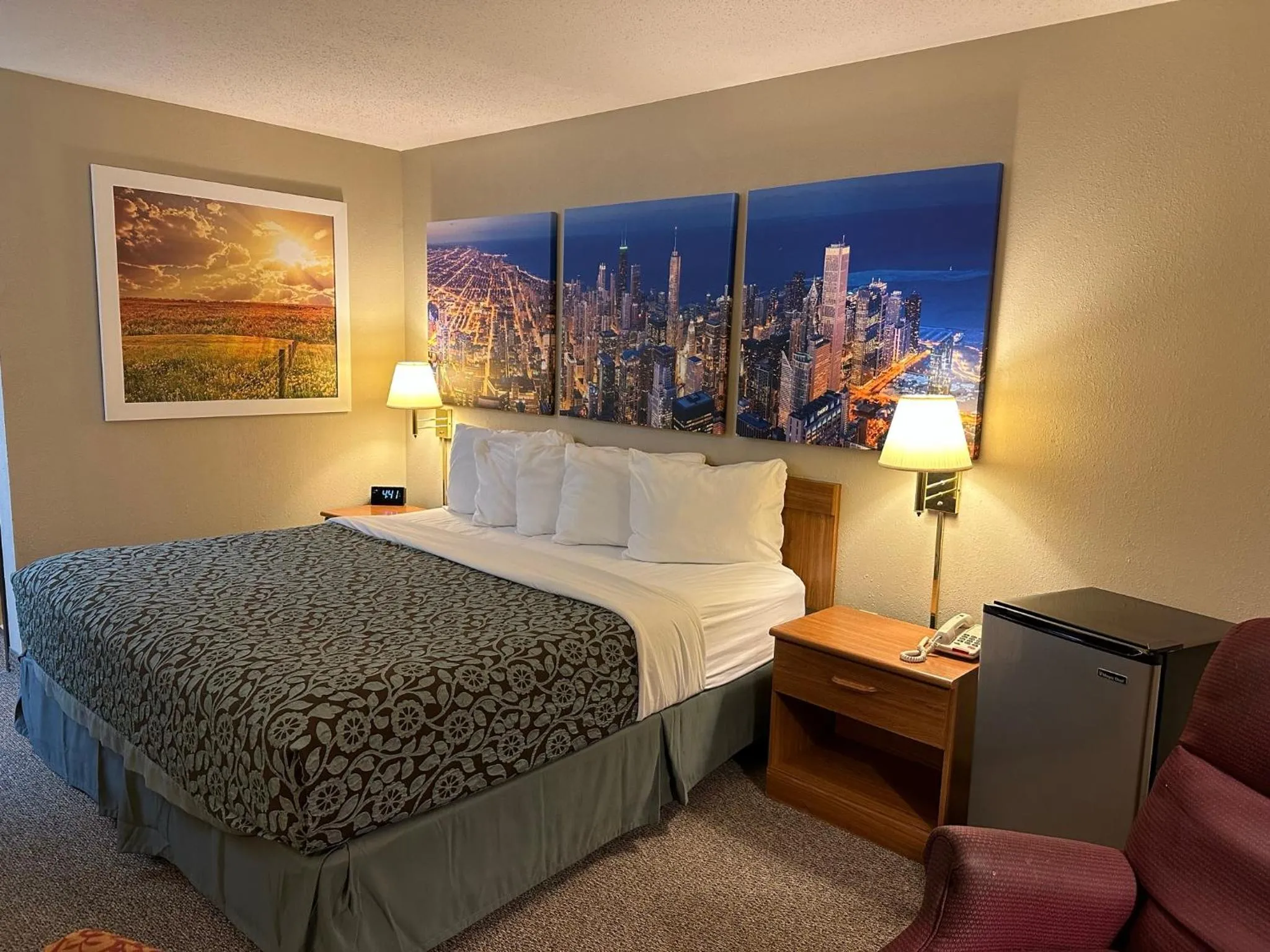 Bed in Econo Lodge El Paso