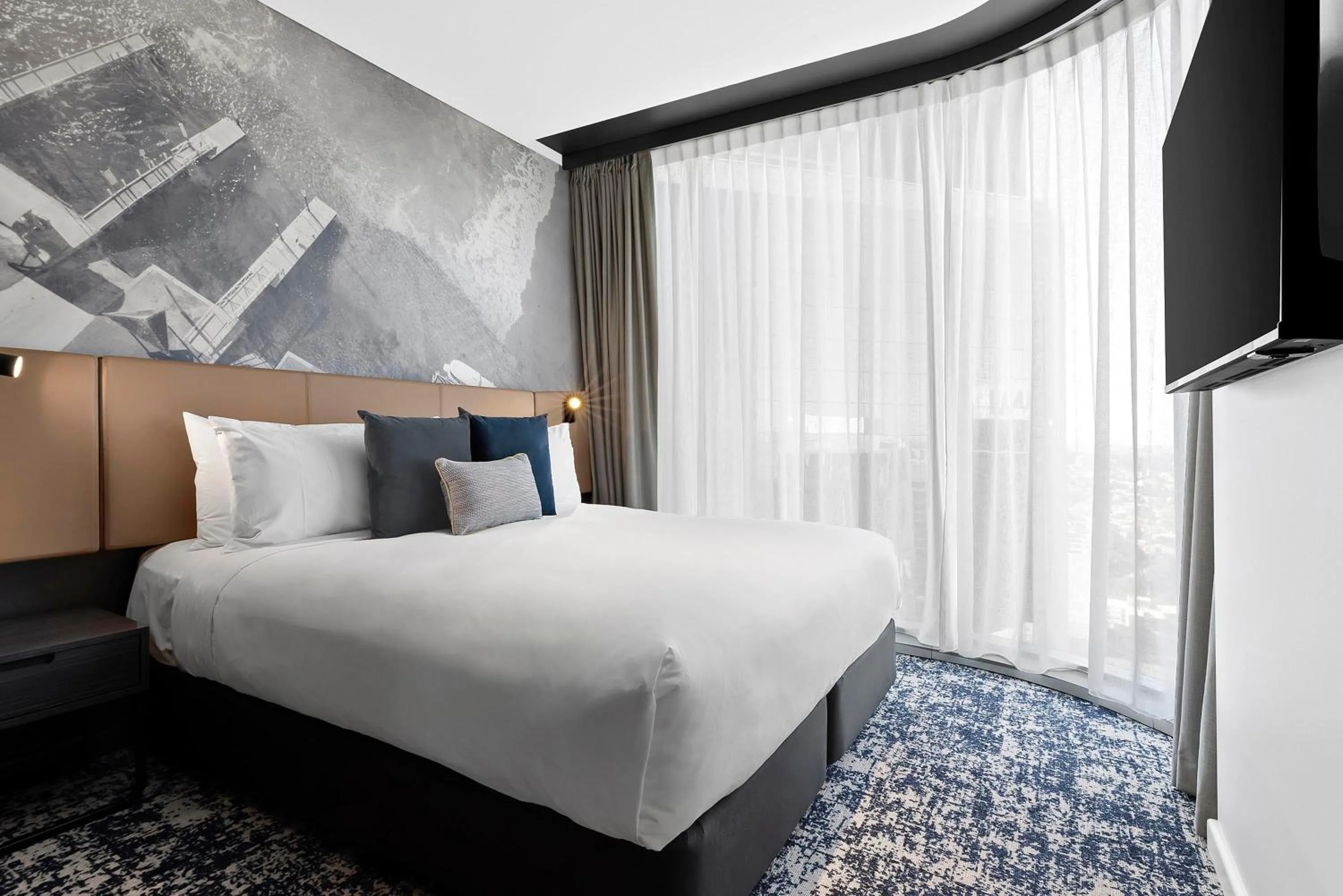 Bed in Citadines Walker North Sydney