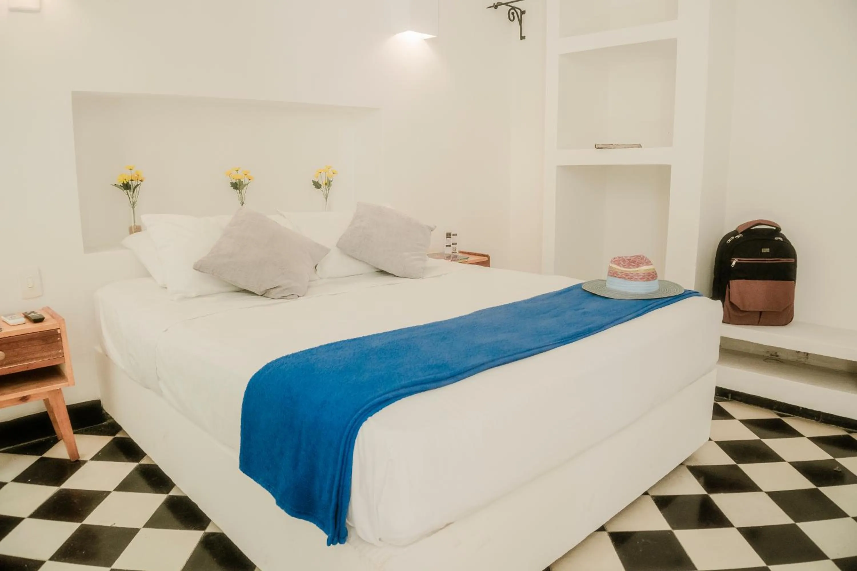 Bed in La Puerta Azul