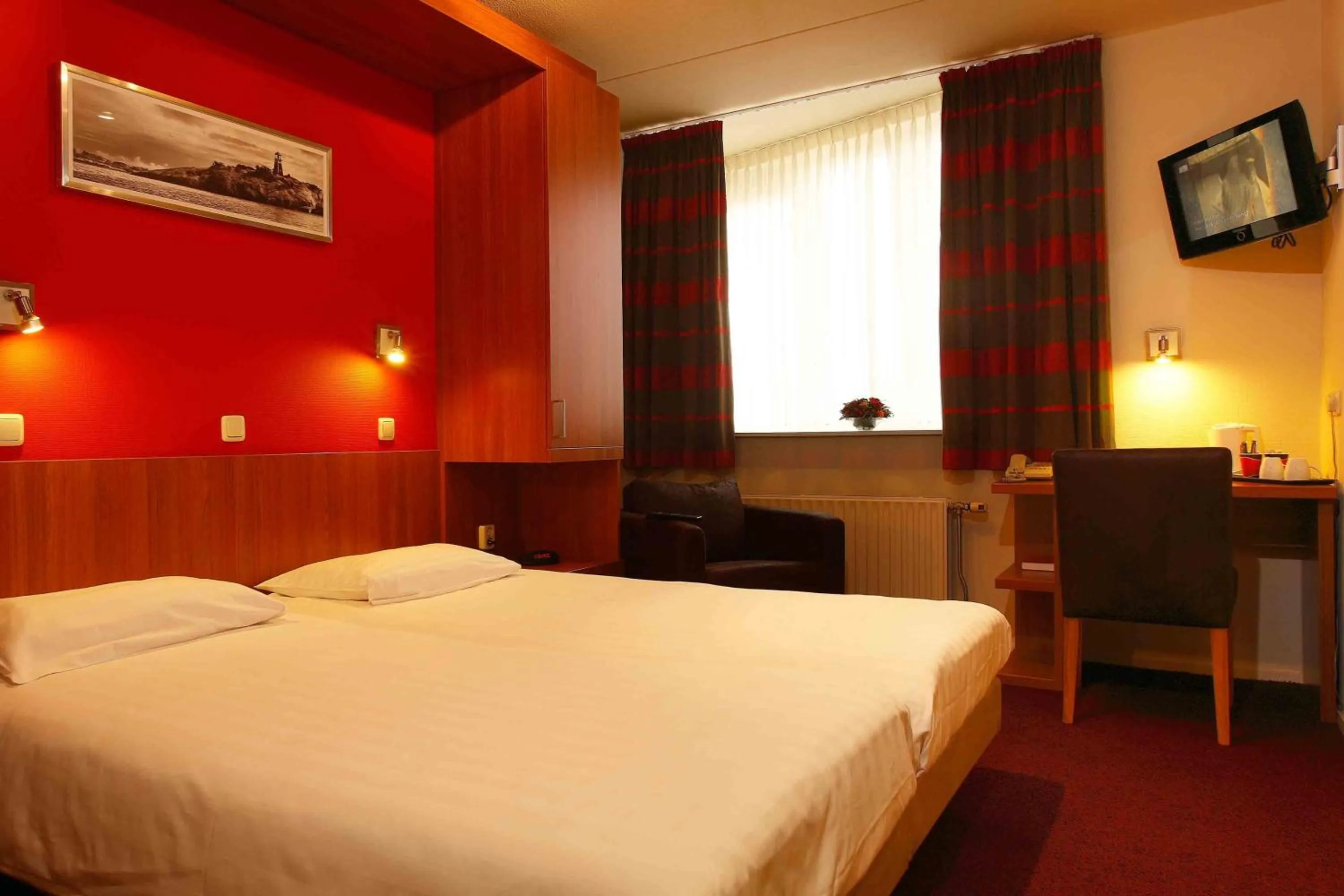 Bed in Hotel Parkzicht