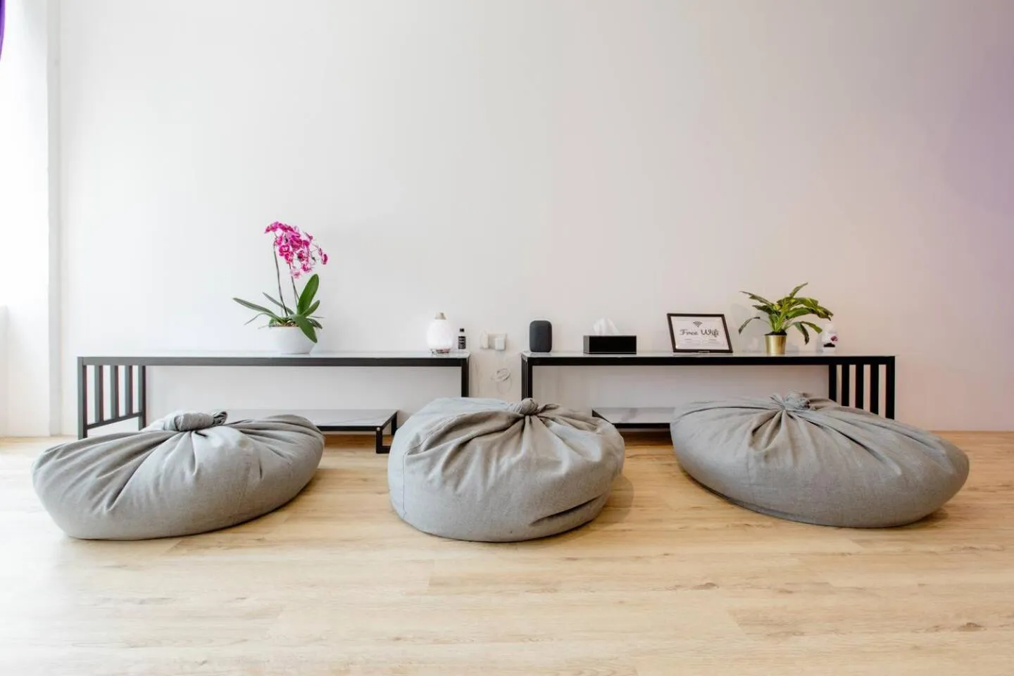 Living room in RadZone Hostel