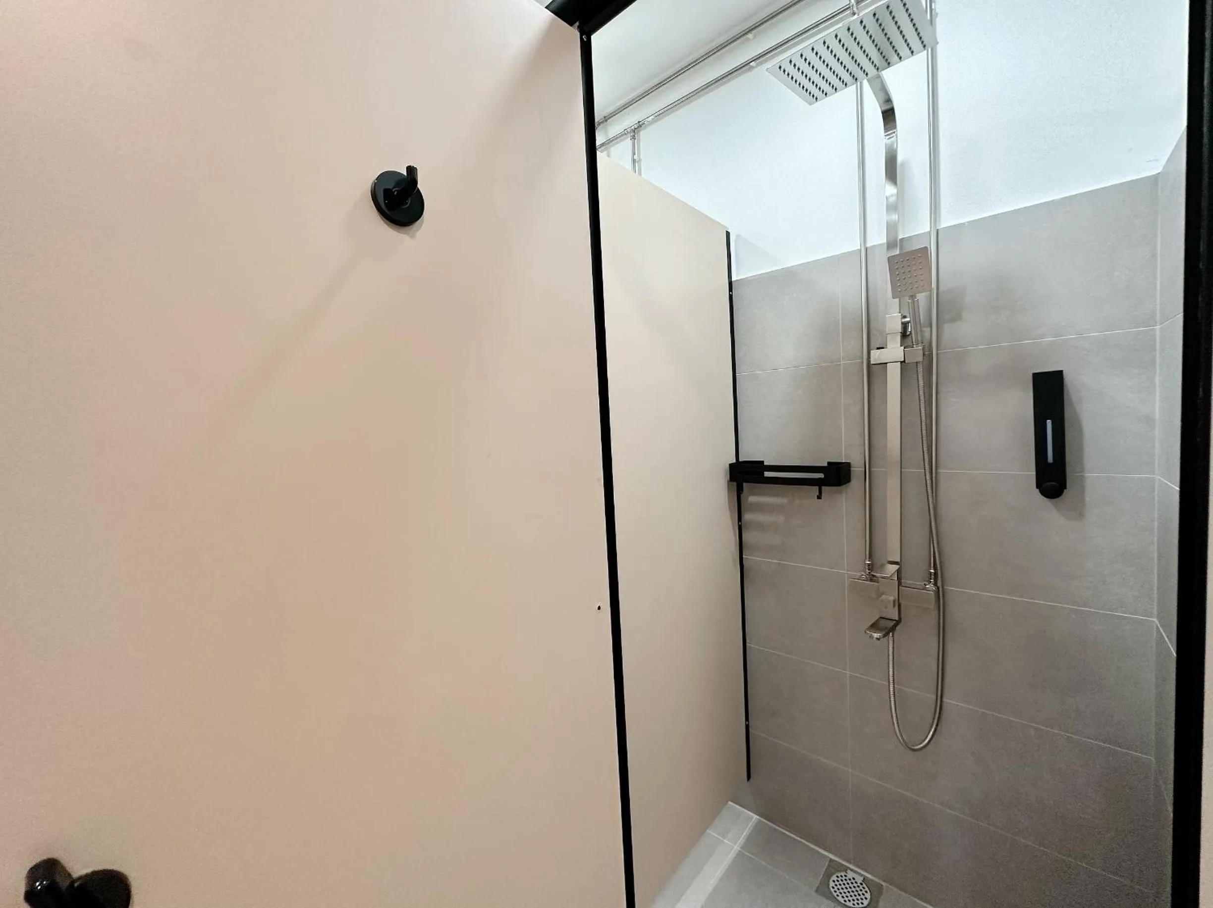 Shower in RadZone Hostel