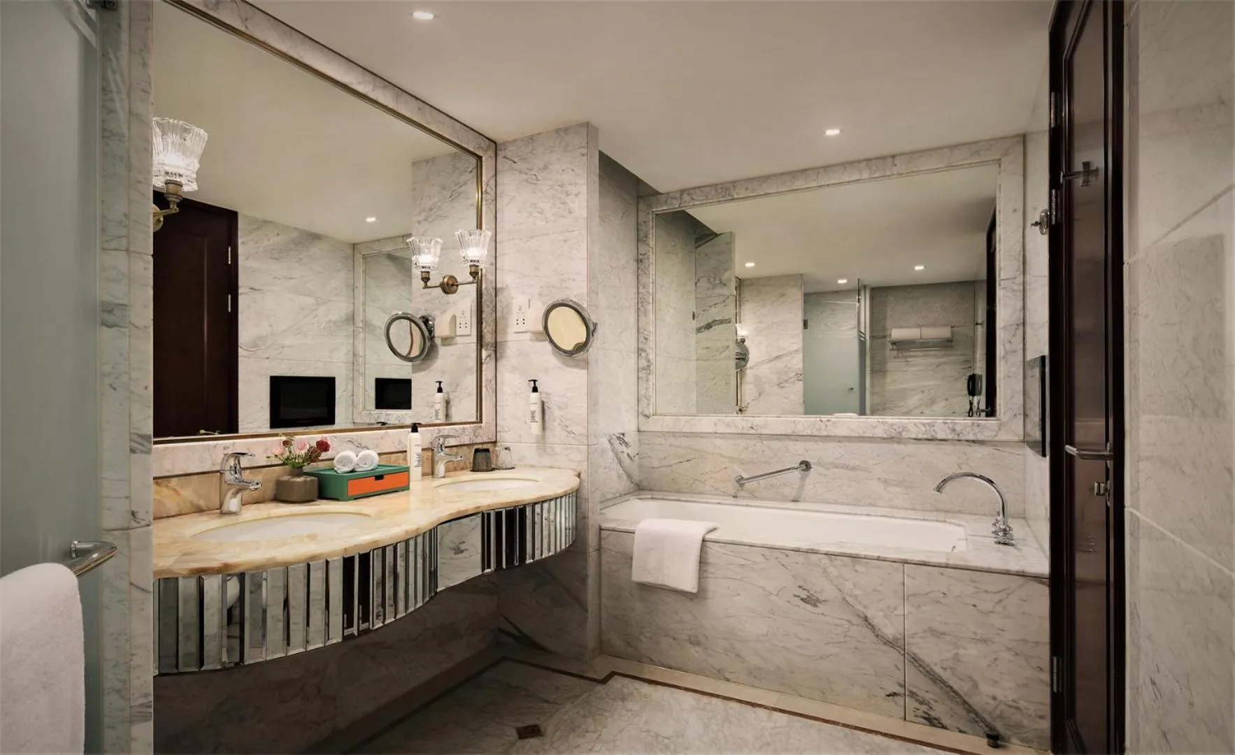 Bathroom in Wanda Yi Hotel Wuxi
