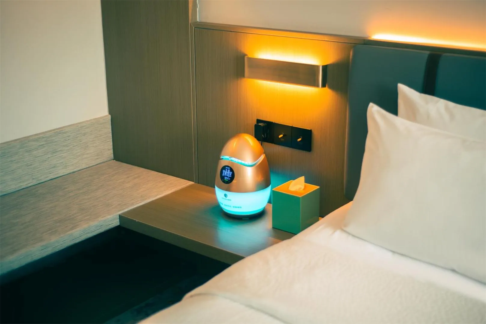 Bedroom, Bed in Wanda Yi Hotel Wuxi