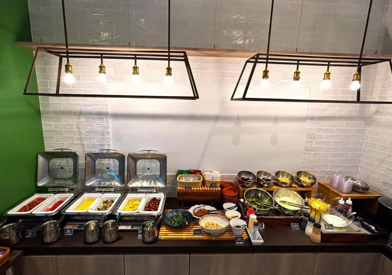 Buffet breakfast in Smile Hotel Sapporo Susukino Minami