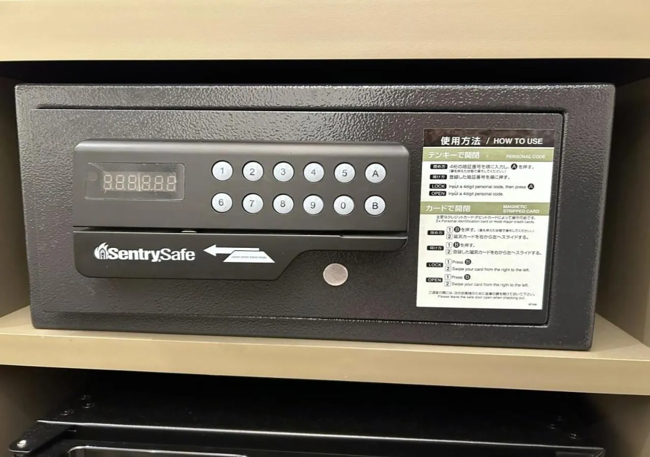 safe in Smile Hotel Sapporo Susukino Minami