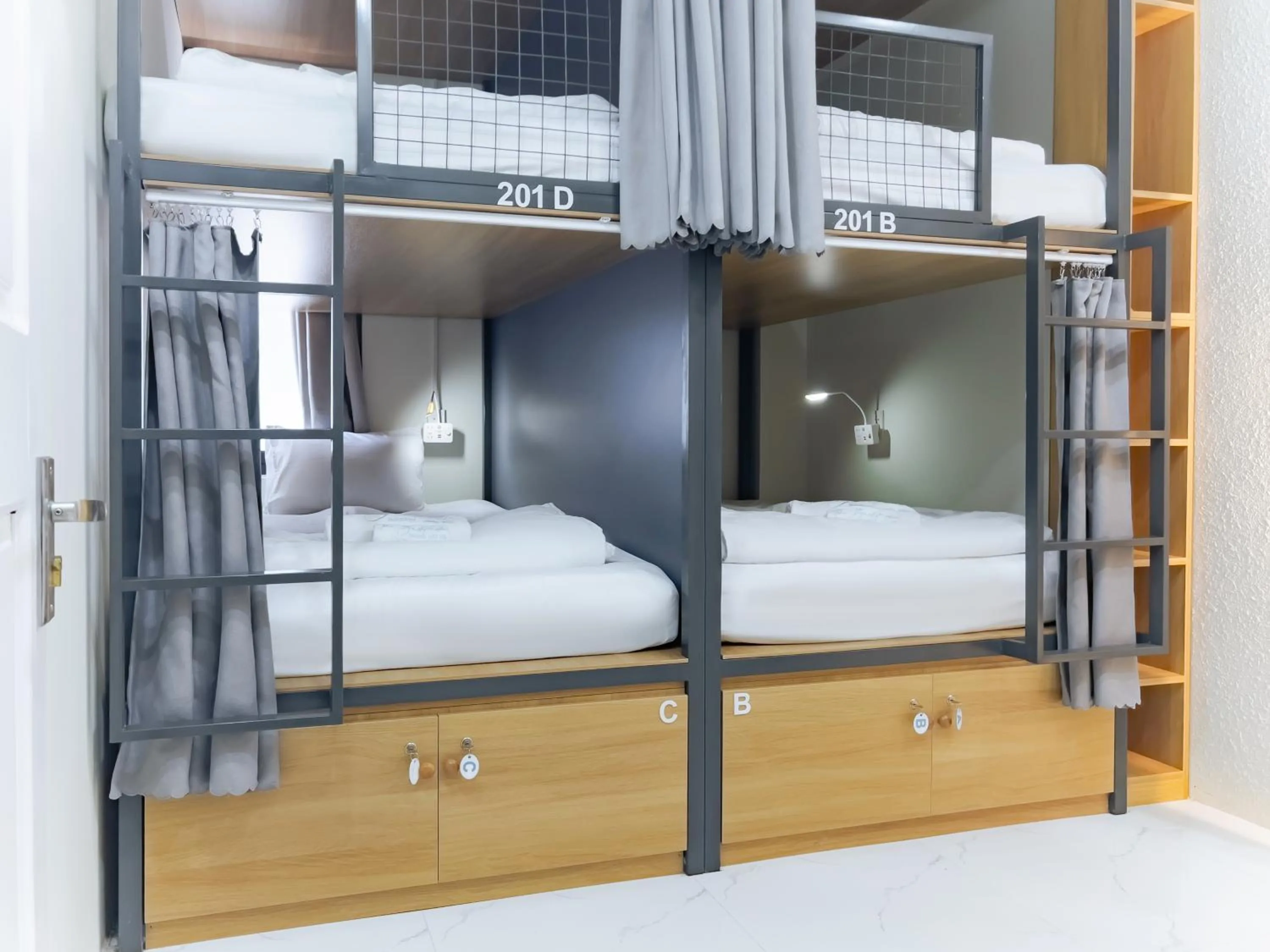 bunk bed, Bed in The Backpacker Hostel and spa