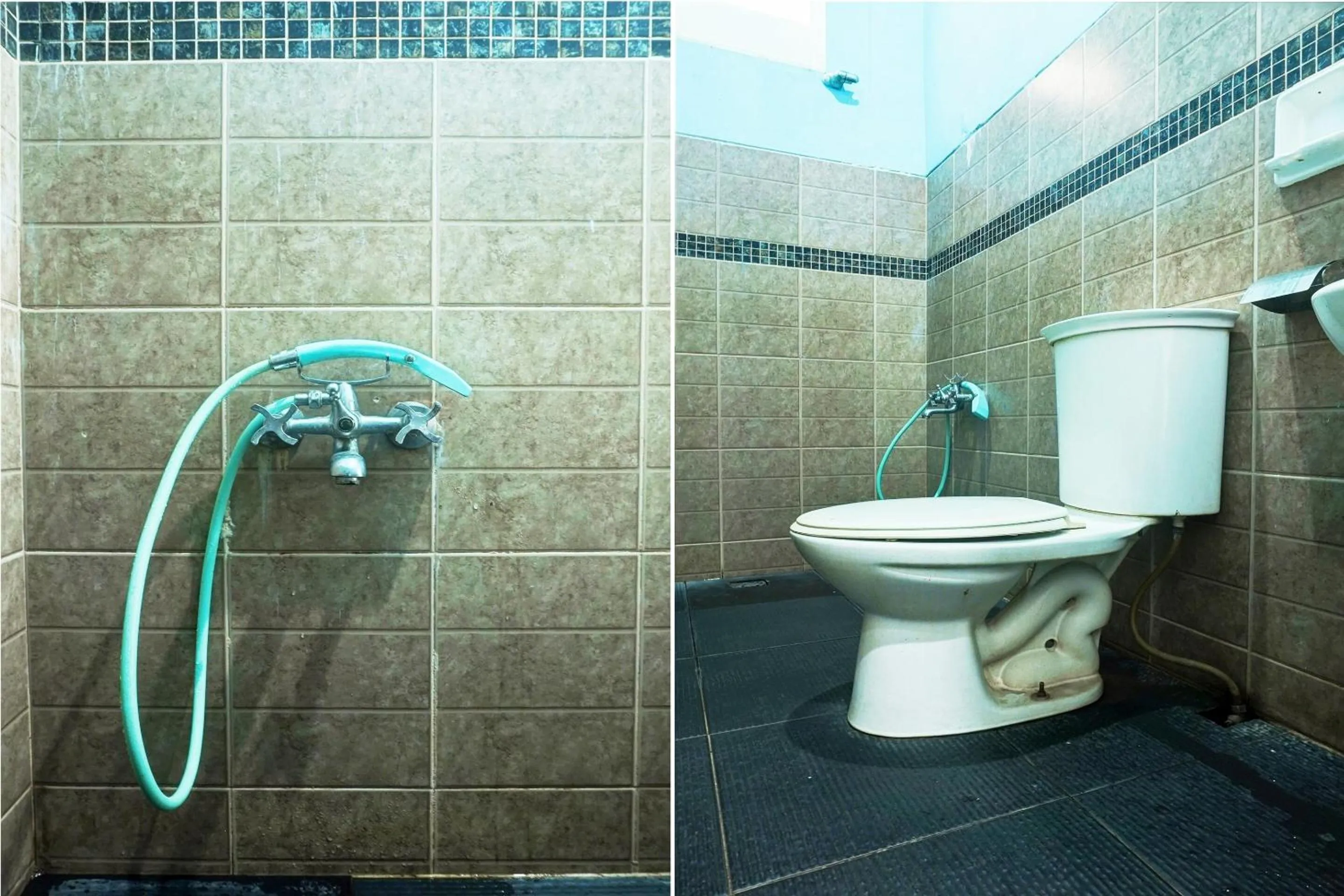 Bathroom in Hotel O Wisma Padi Syariah PanyipatanNearWisata Gunung Birah