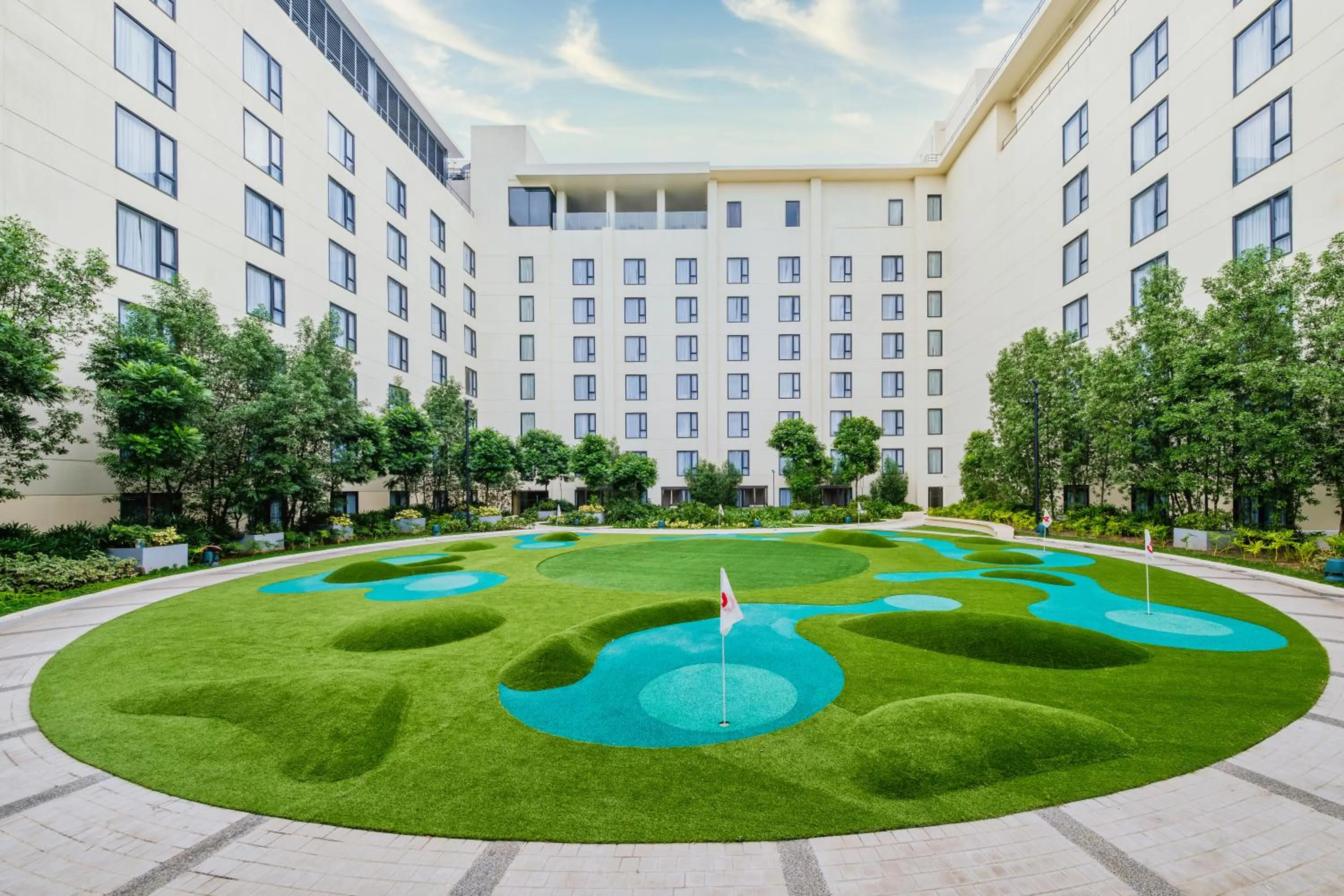 Minigolf in Seda Manila Bay