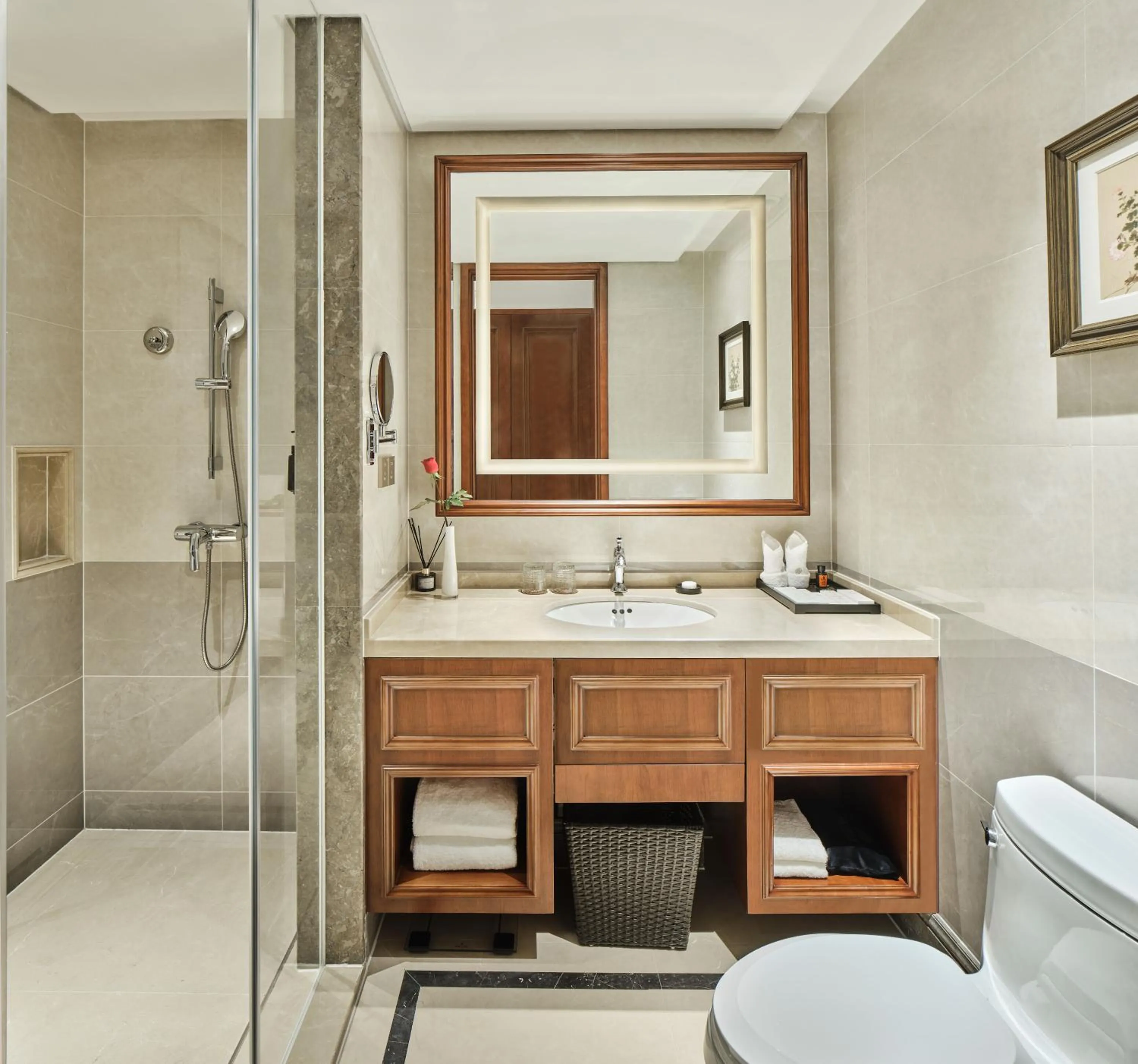 Shower in Guangming CIMC Executive Hotel Shenzhen