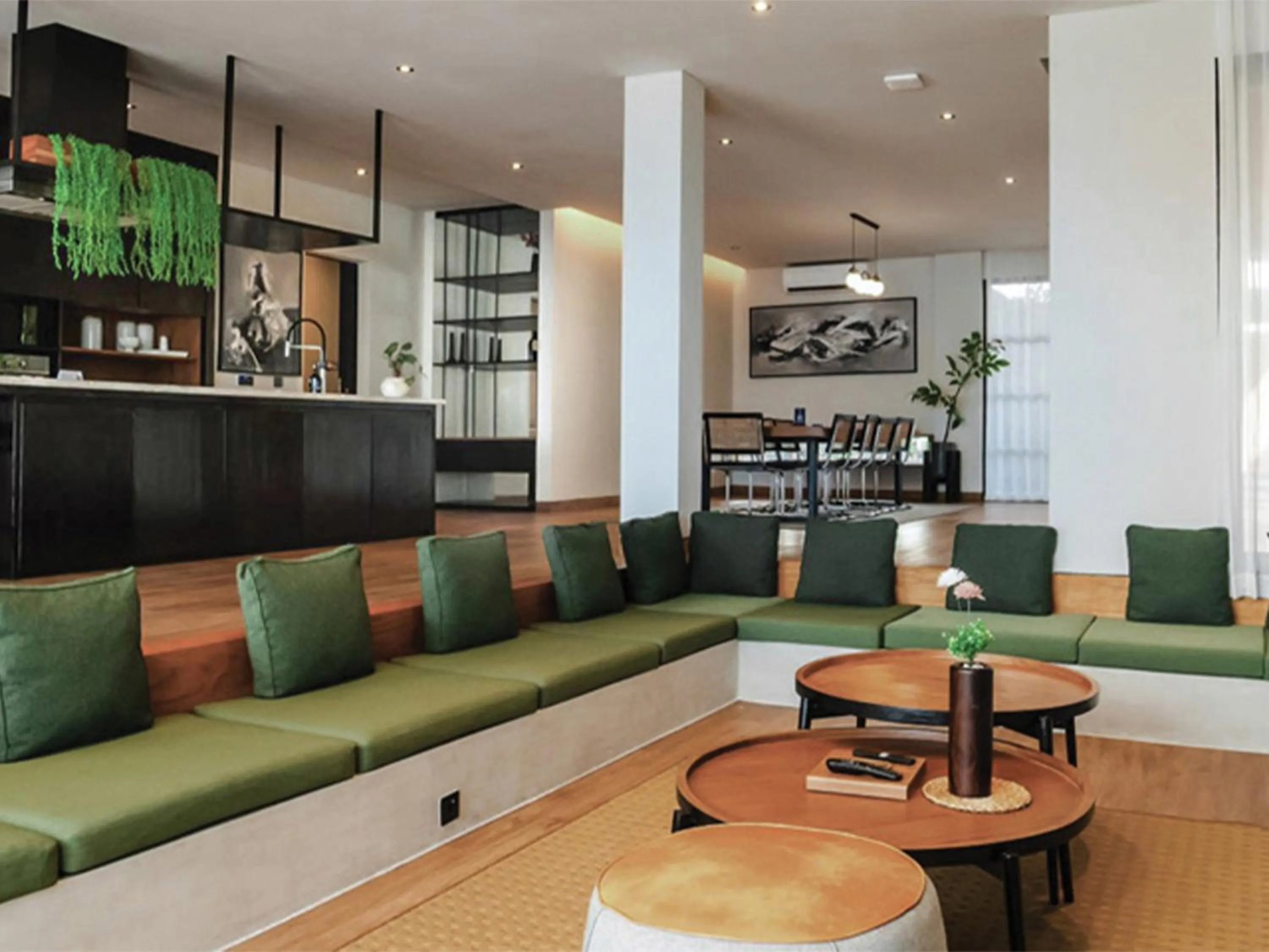 Living room in Secana Beachtown Resort & Villas