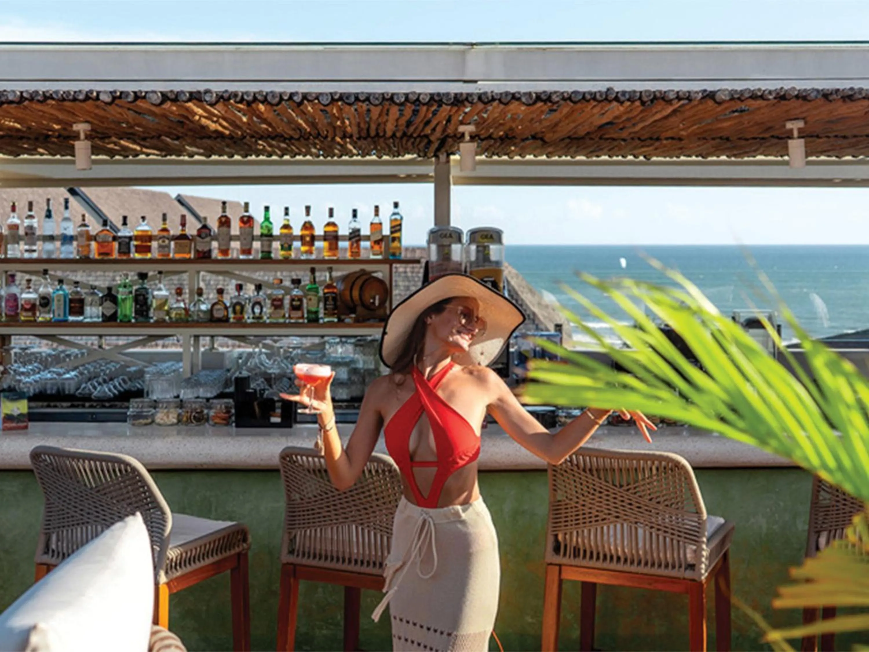 Lounge or bar in Secana Beachtown Resort & Villas