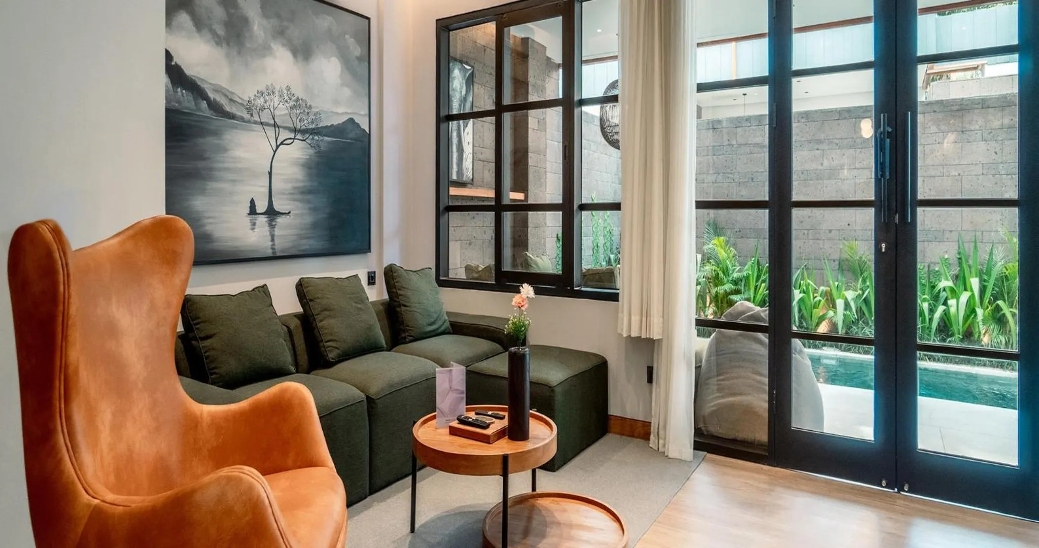 Living room in Secana Beachtown Resort & Residences