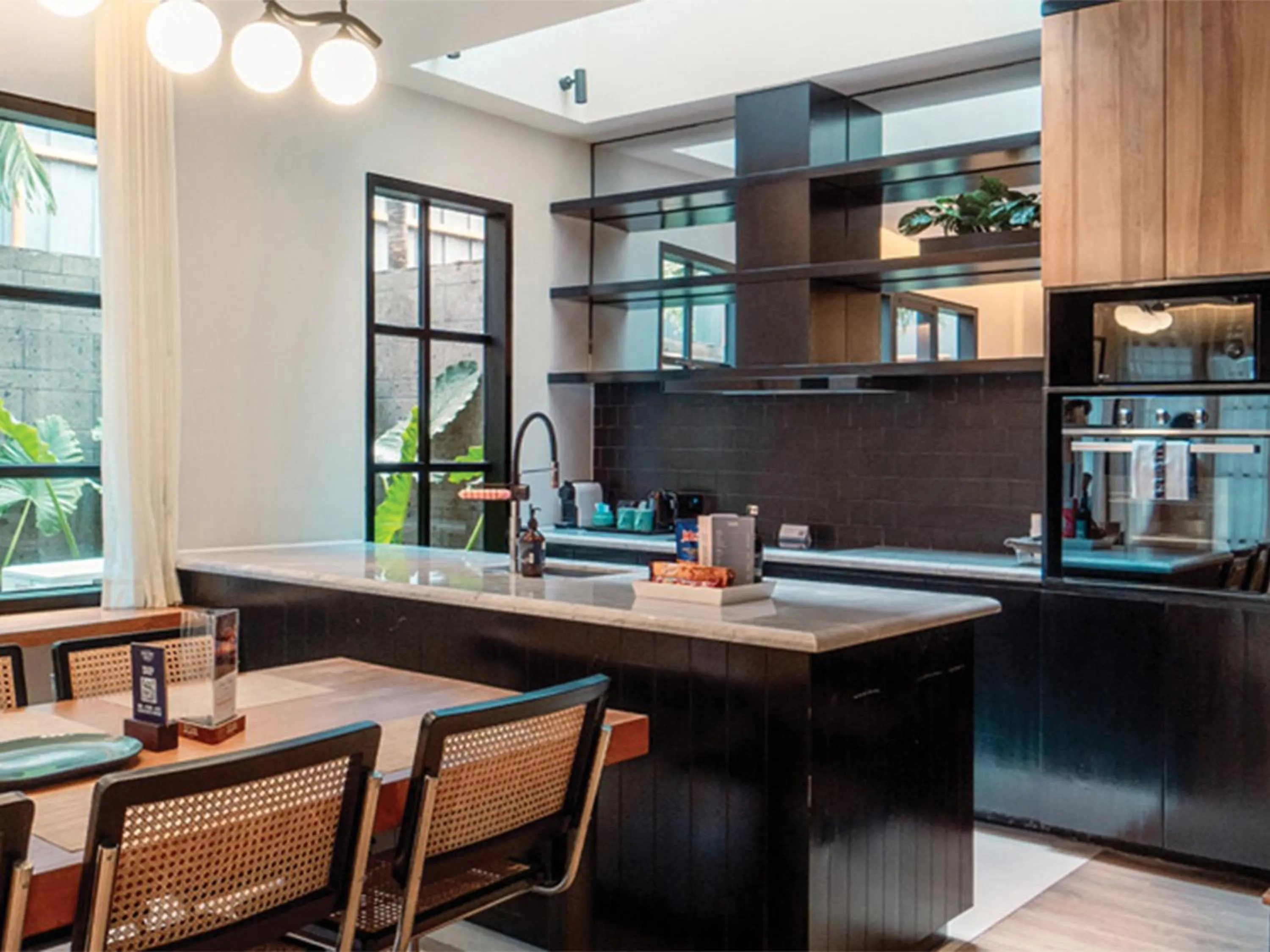 kitchen in Secana Beachtown Resort & Villas