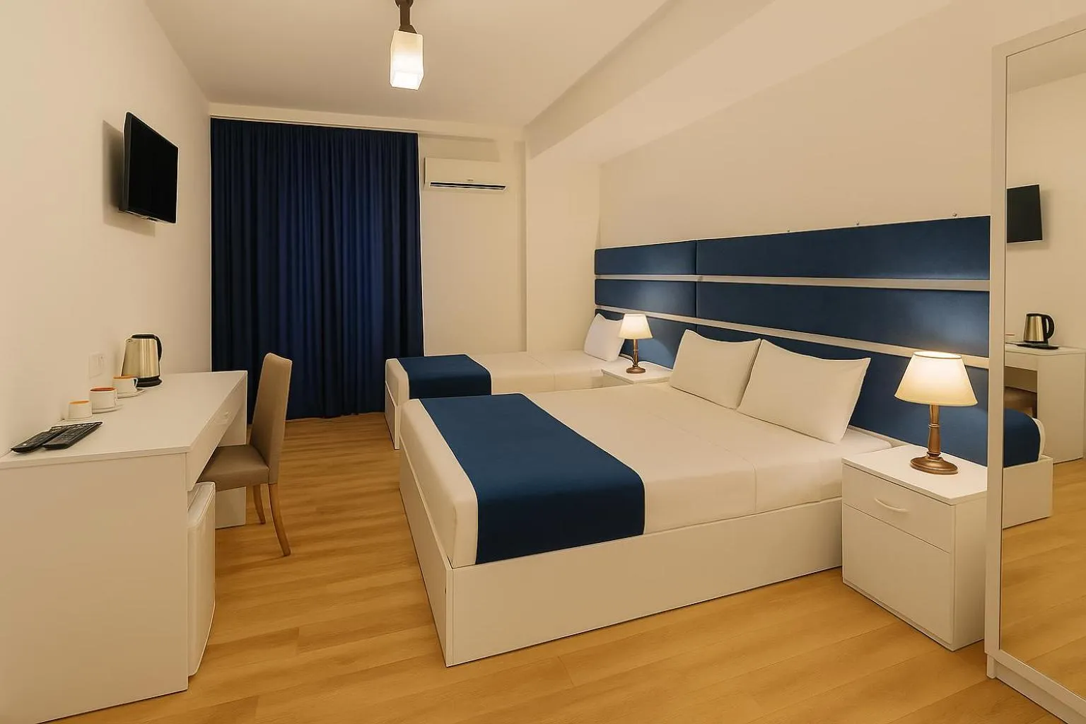 Photo of the whole room, Bed in Hotel Grand Palace