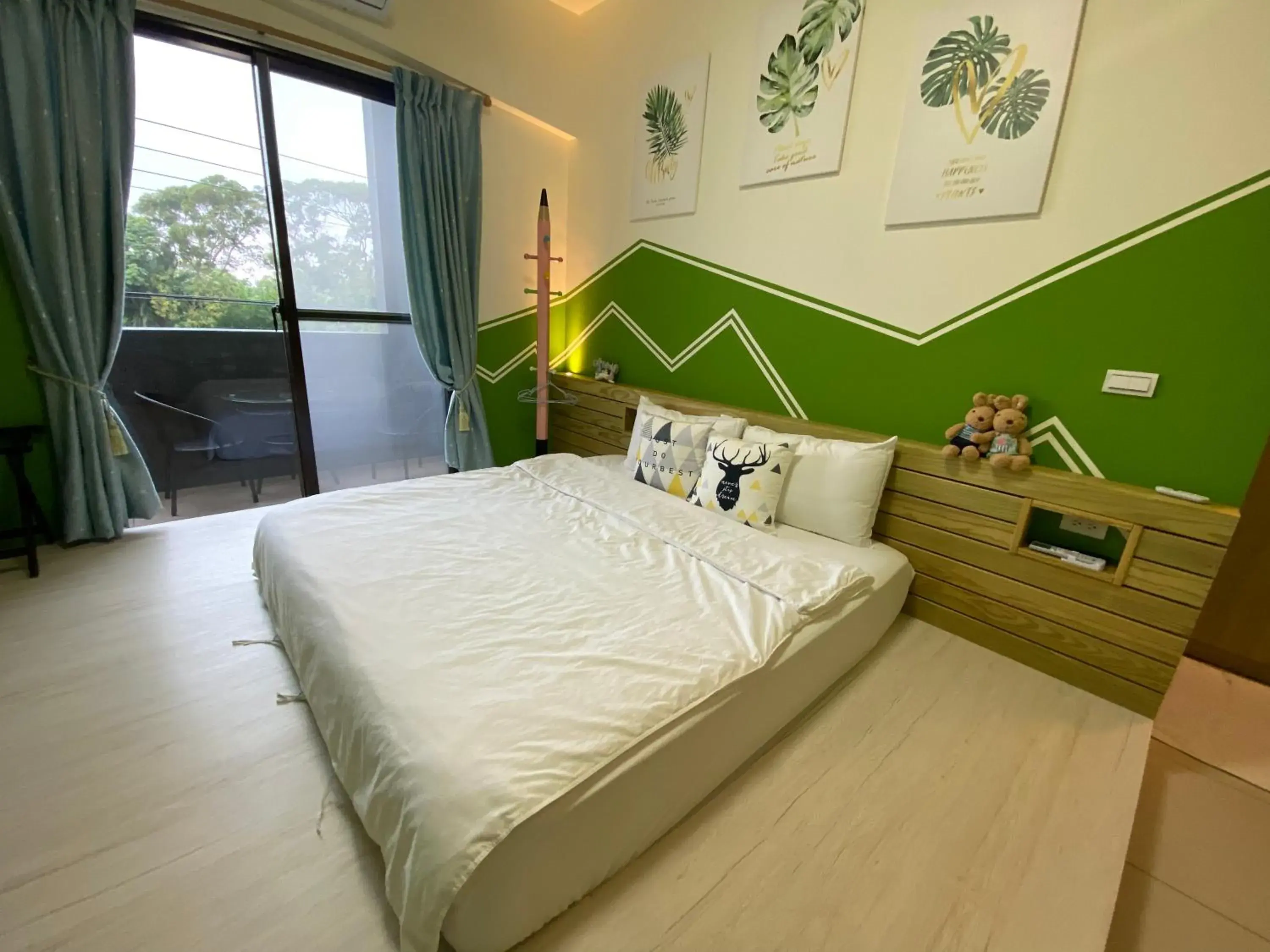 Deluxe Double Room with Bath in 寄居蟹民宿 Deluxe Double Room with Bath in 寄居蟹民宿