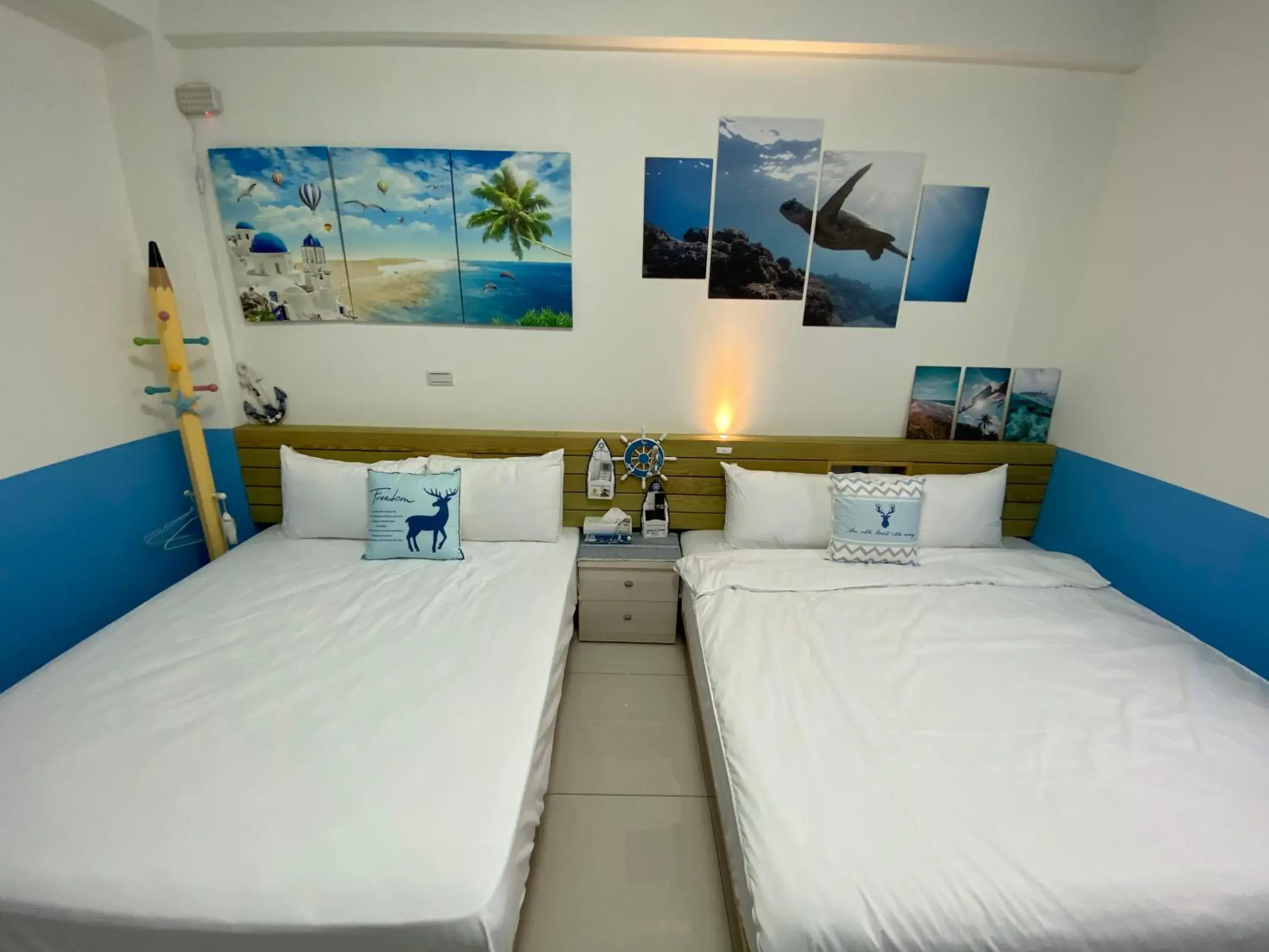 Comfort Quadruple Room in 寄居蟹民宿 Comfort Quadruple Room in 寄居蟹民宿