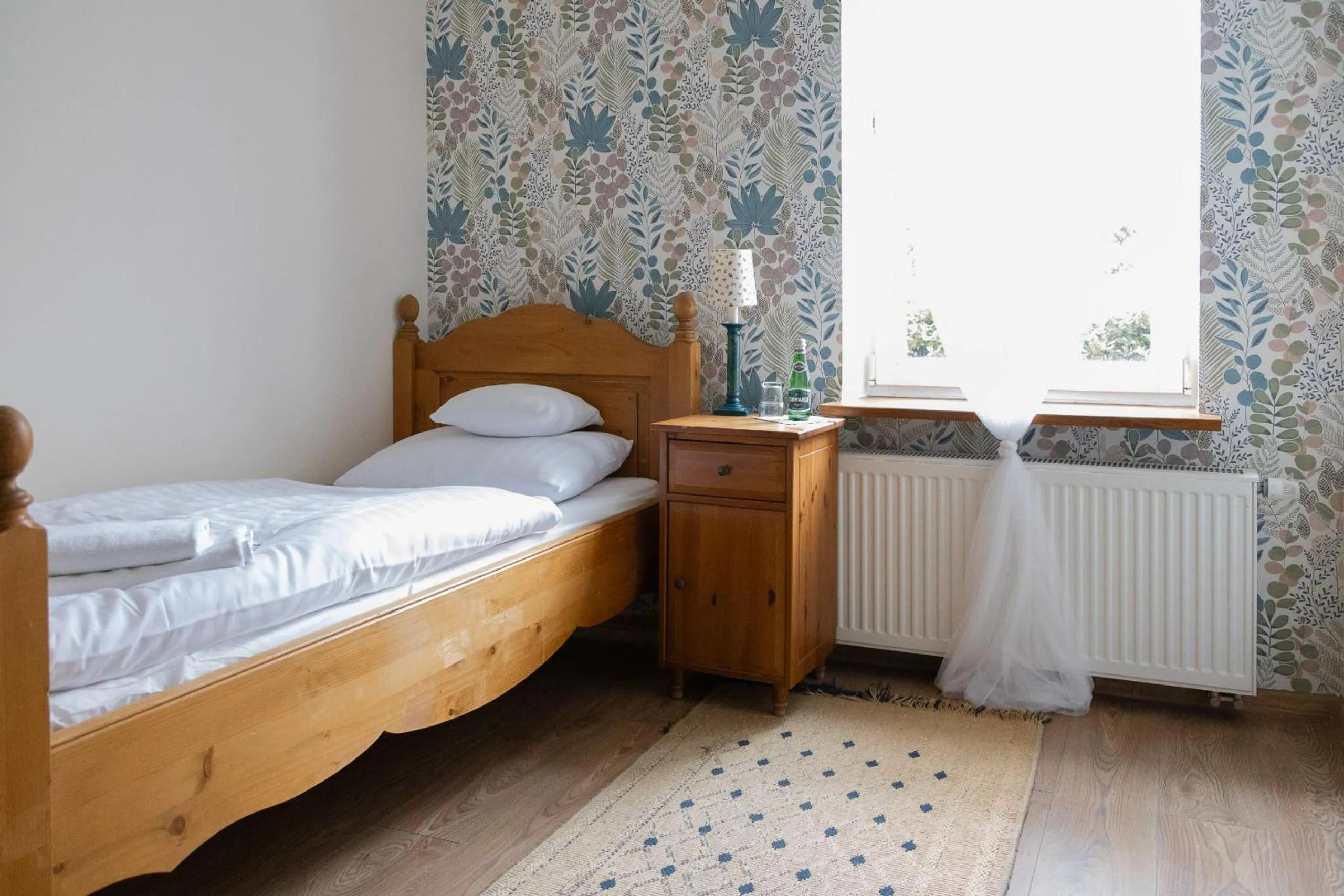 Bed in Mleczarnia Hotel Restauracja