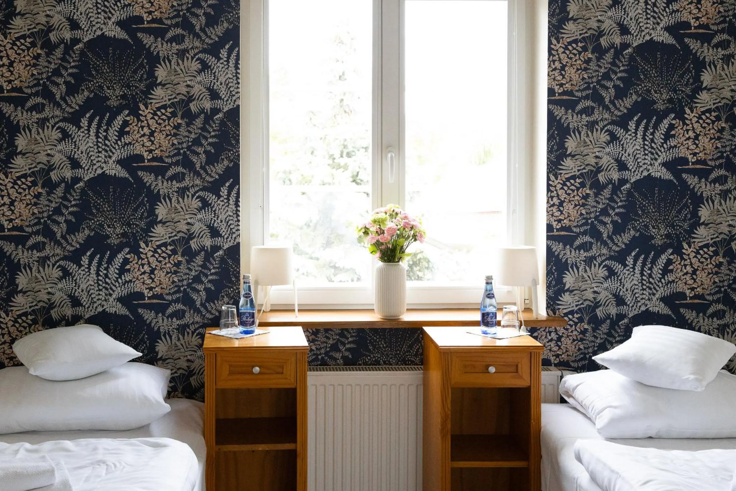 Bed in Mleczarnia Hotel Restauracja