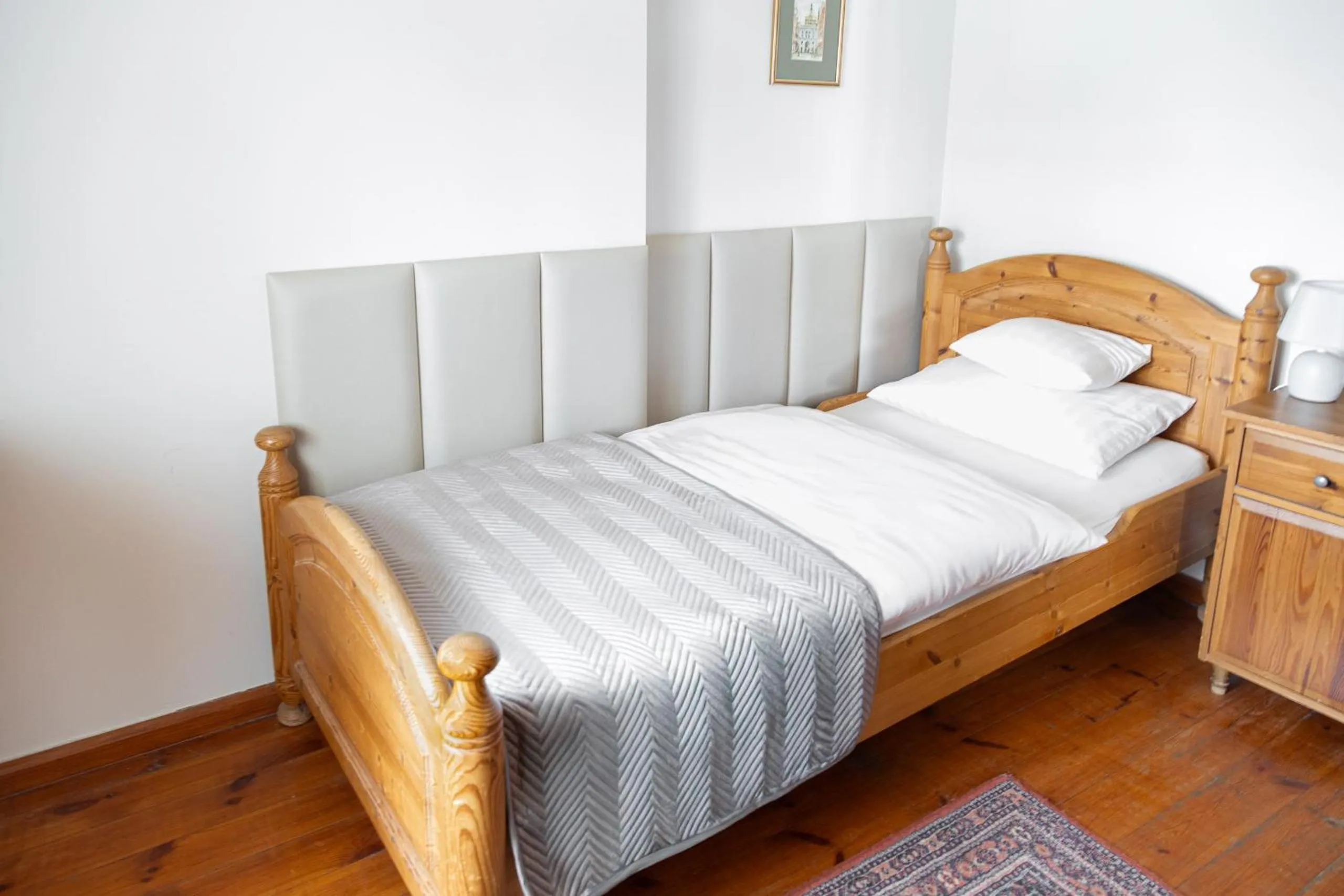 Bed in Mleczarnia Hotel Restauracja