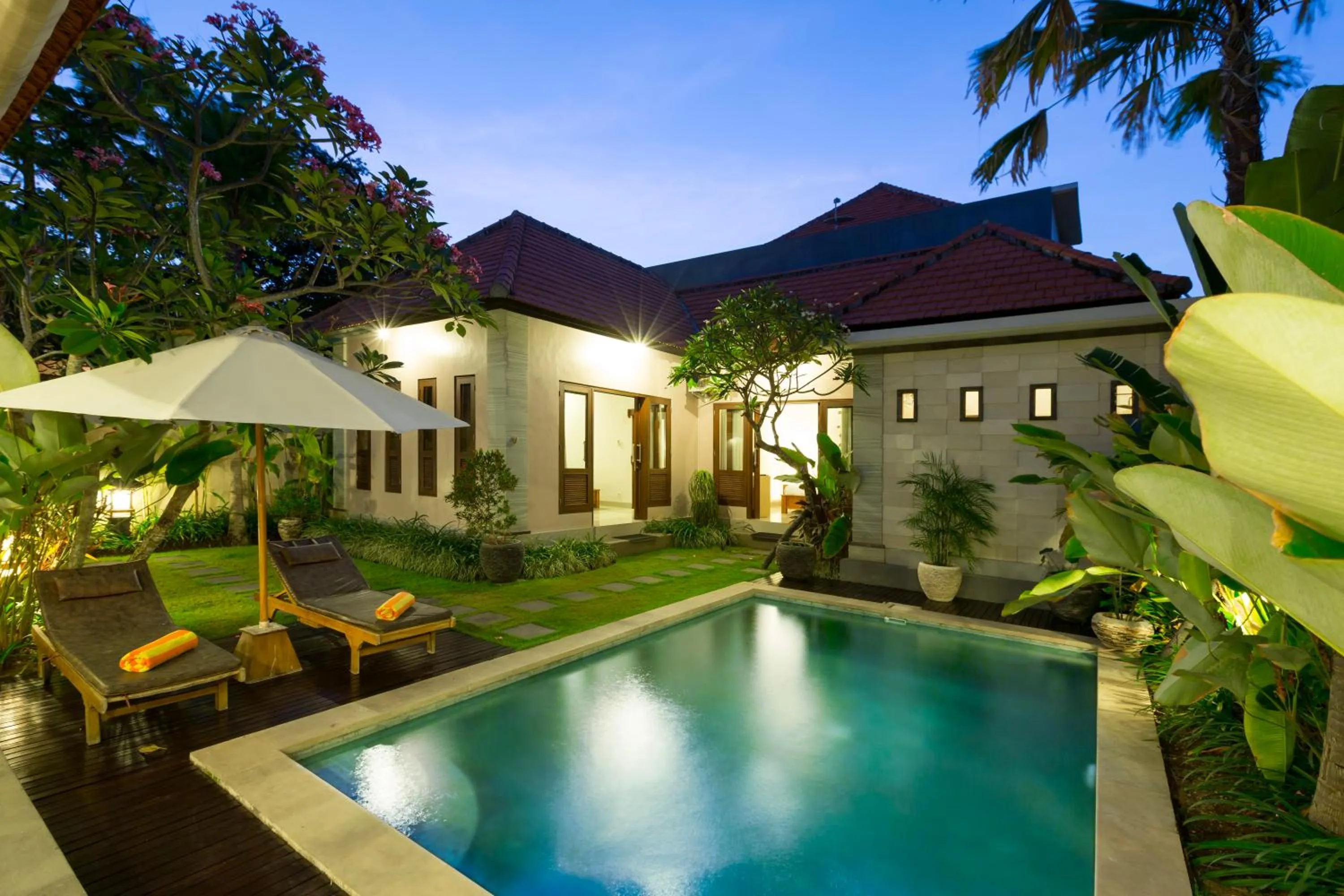 Swimming pool in Kubal Villa and Living Seminyak