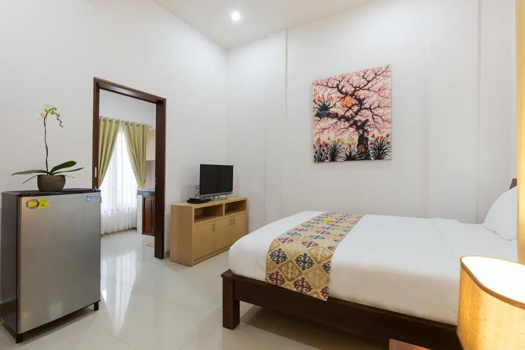 Bed in Kubal Villa and Living Seminyak