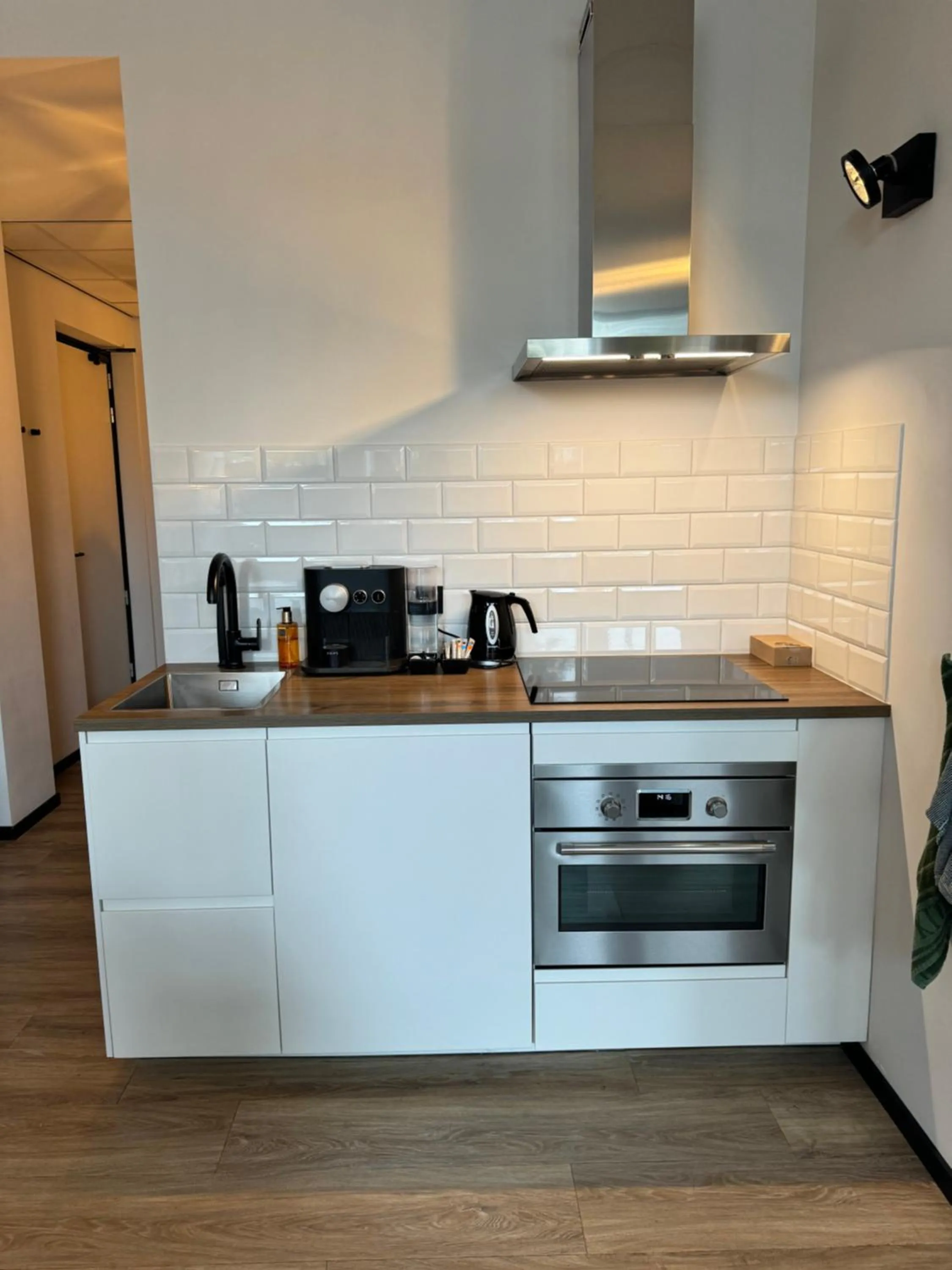 Kitchen or kitchenette in Hotel Walram