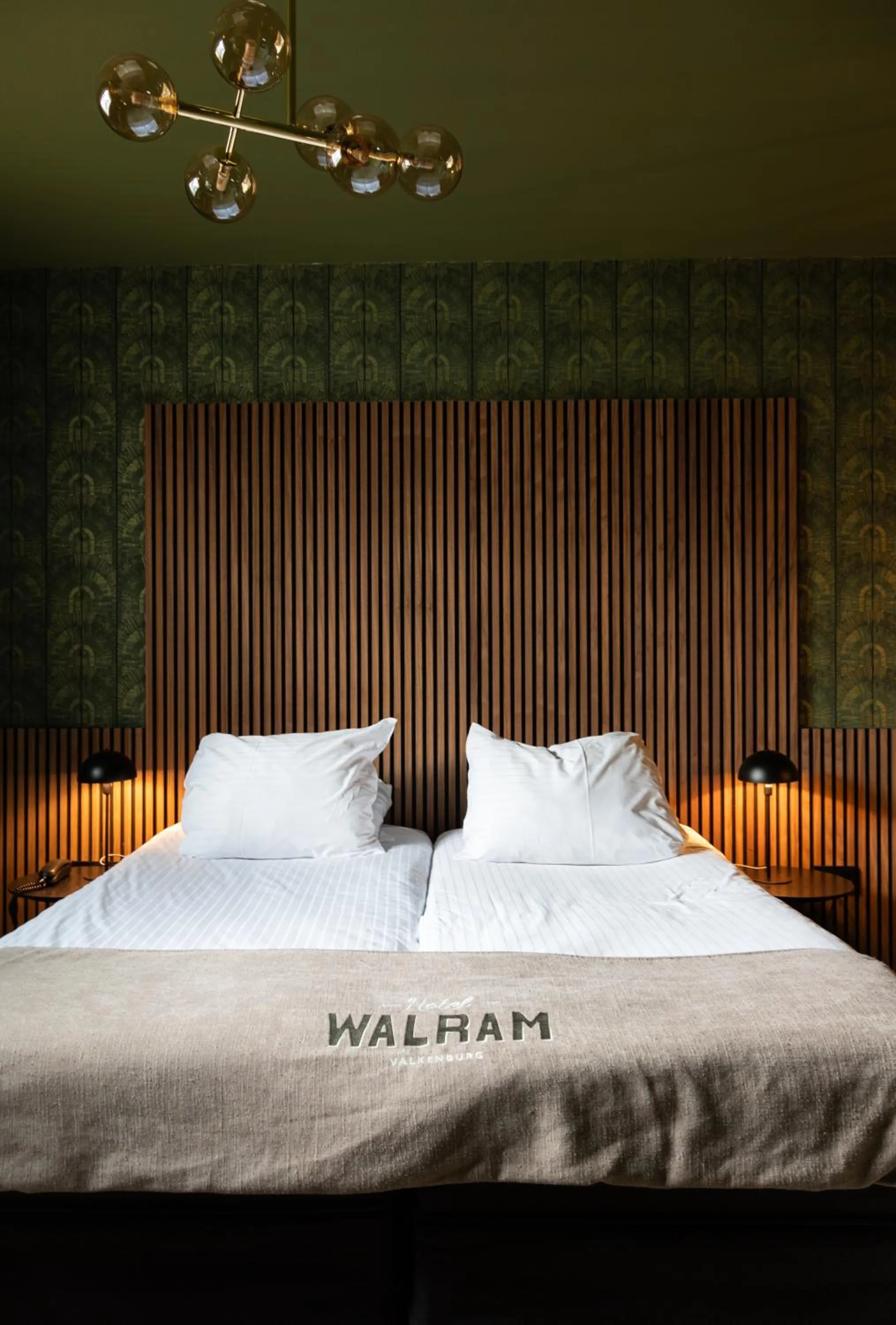 Bed in Hotel Walram