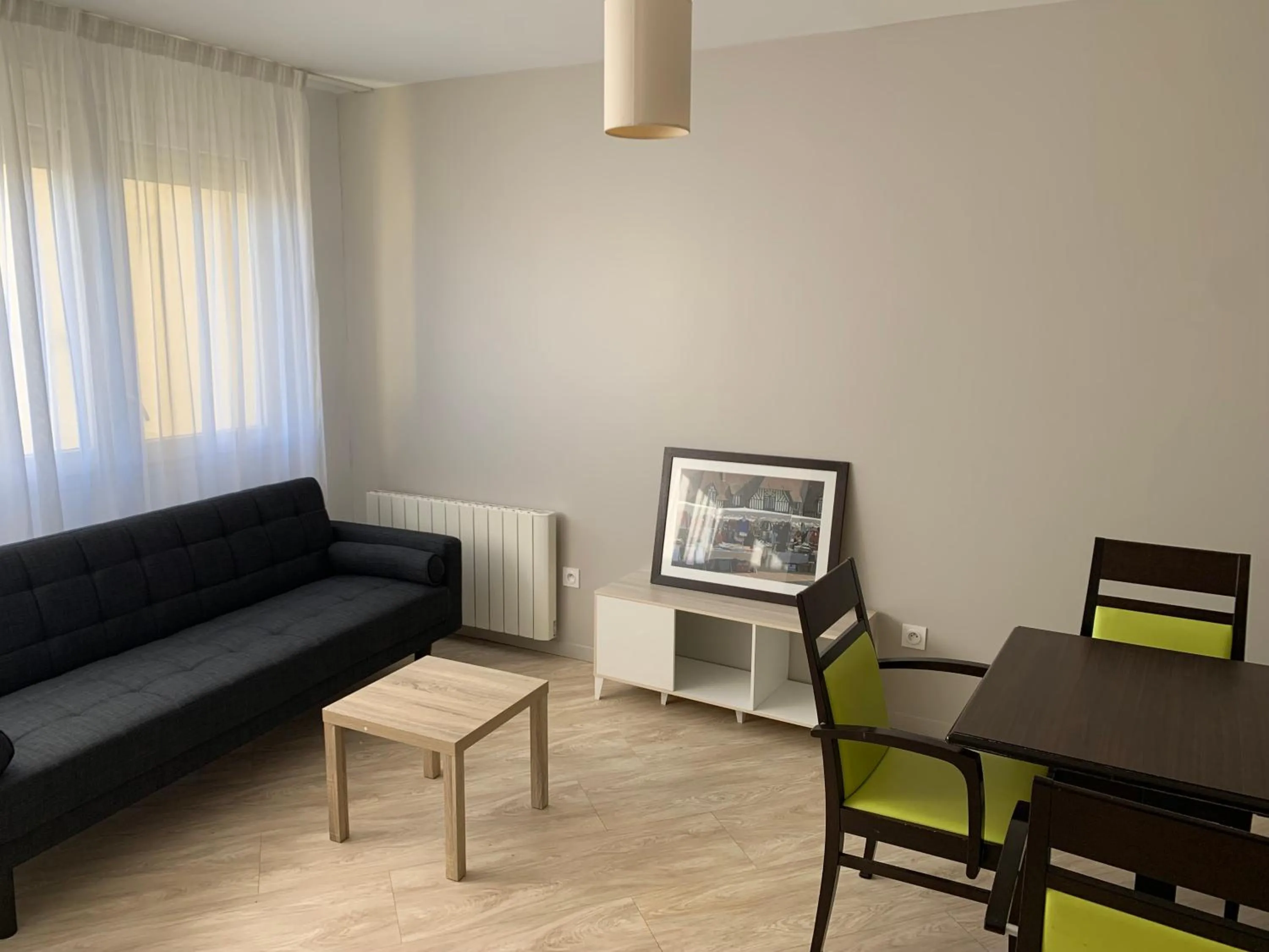 Seating area in Terres de France - Appart Hôtel Rouen Flaubert