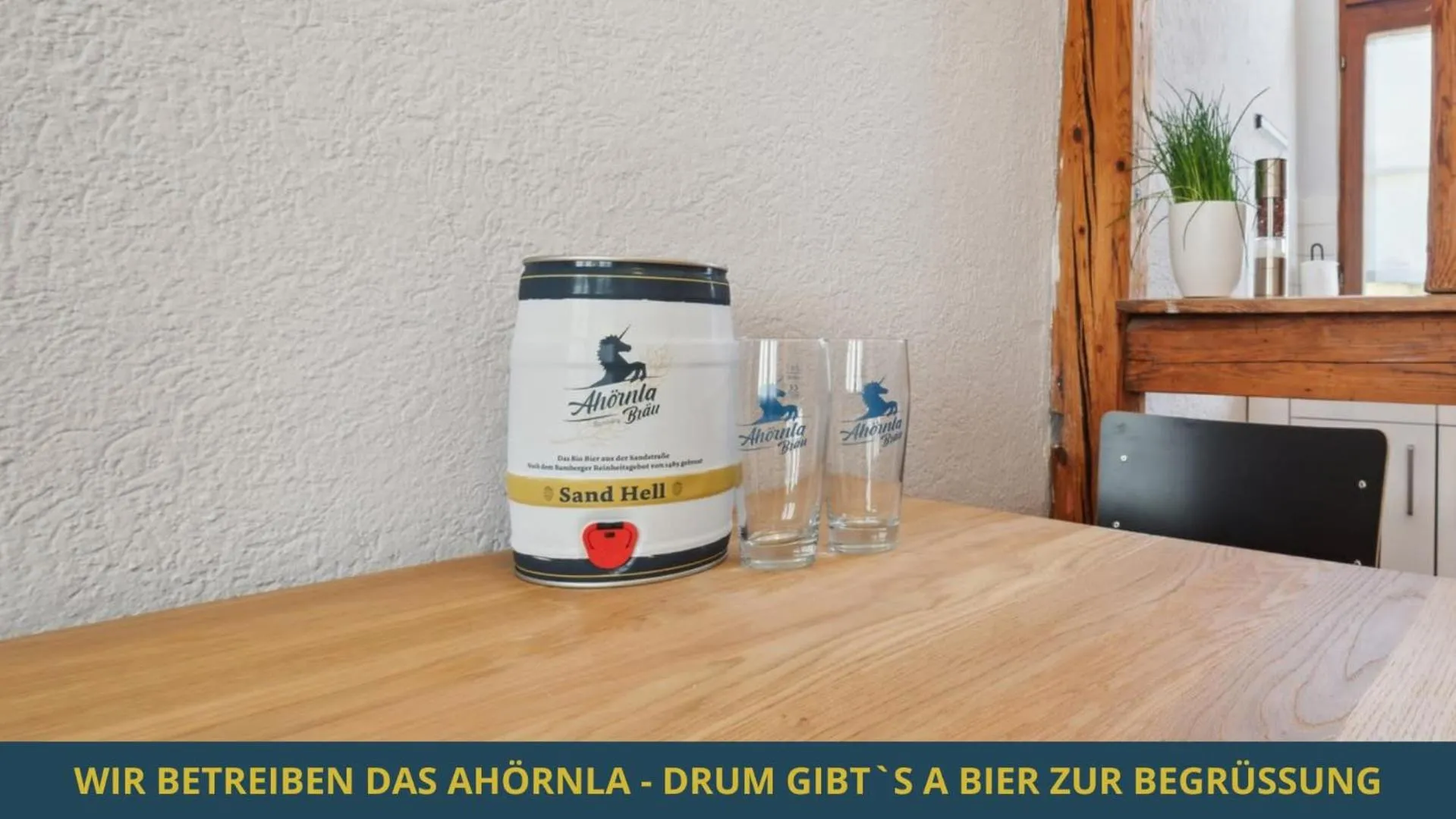 Drinks in SandAPART34 - 4 tolle FeWos von 1-9 Pers mitten in der Altstadt