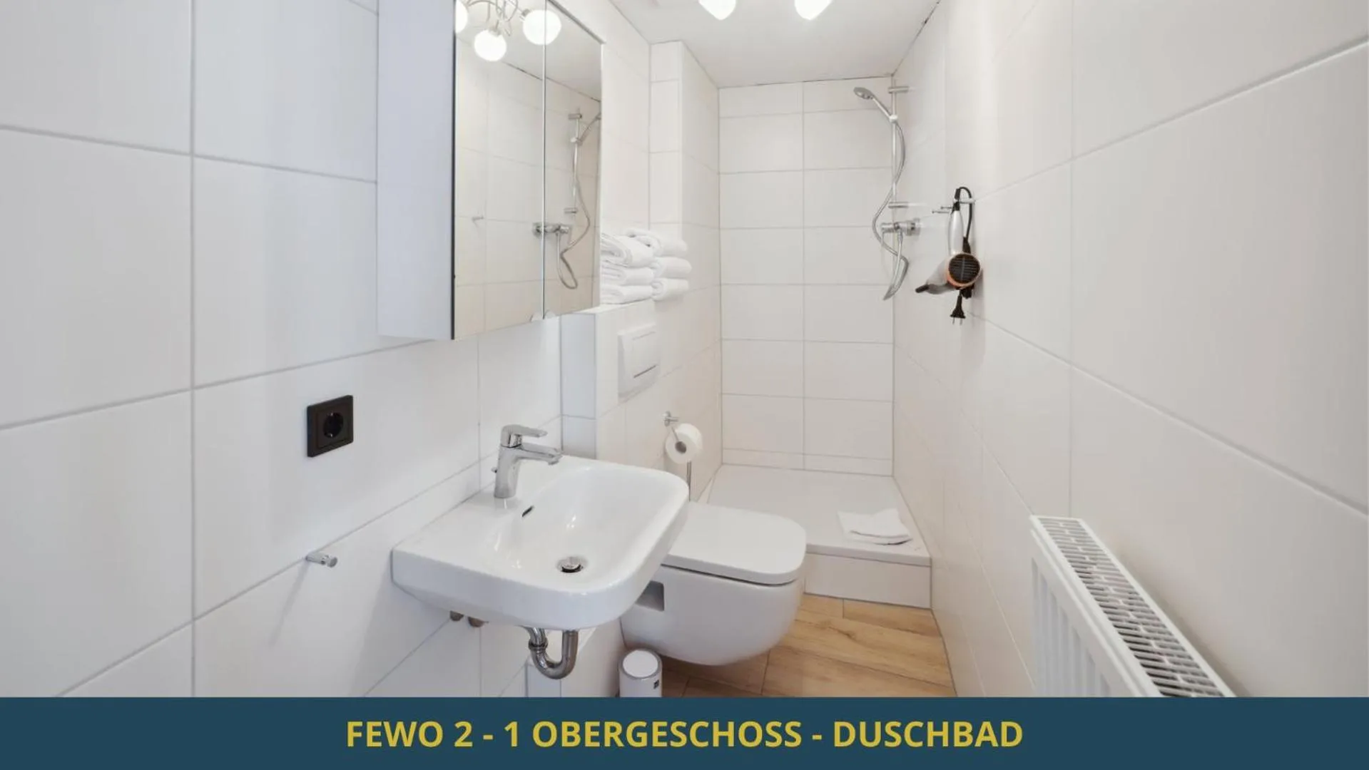 Shower in SandAPART34 - 4 tolle FeWos von 1-9 Pers mitten in der Altstadt