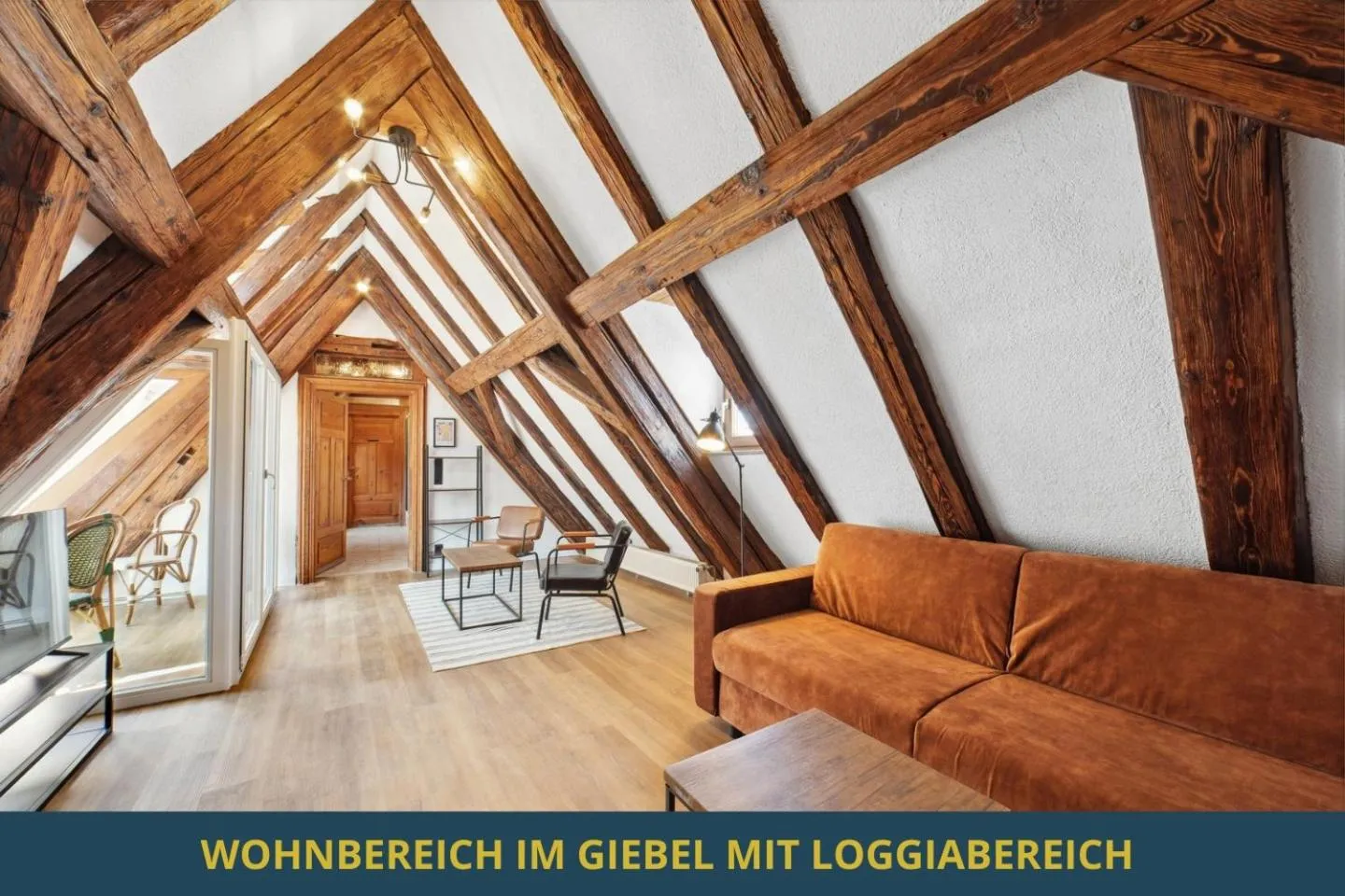 Living room in SandAPART34 - 4 tolle FeWos von 1-9 Pers mitten in der Altstadt