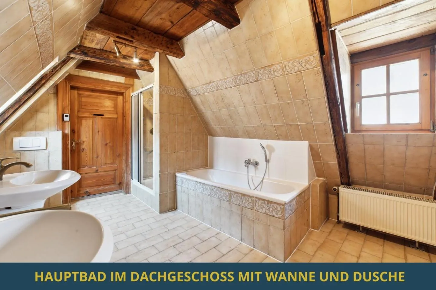 Bathroom in SandAPART34 - 4 tolle FeWos von 1-9 Pers mitten in der Altstadt