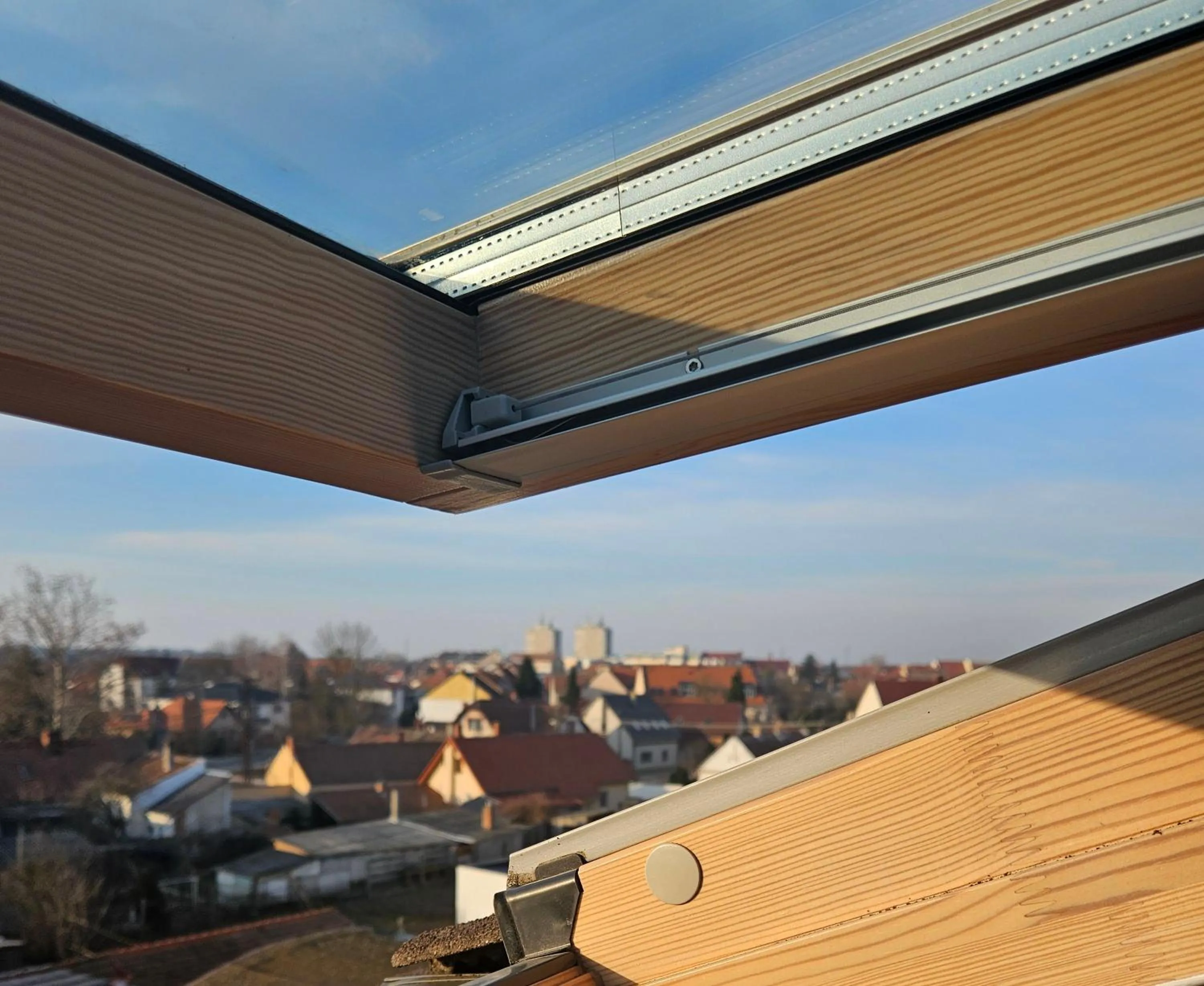 Garden view in Holdvirág Hotel