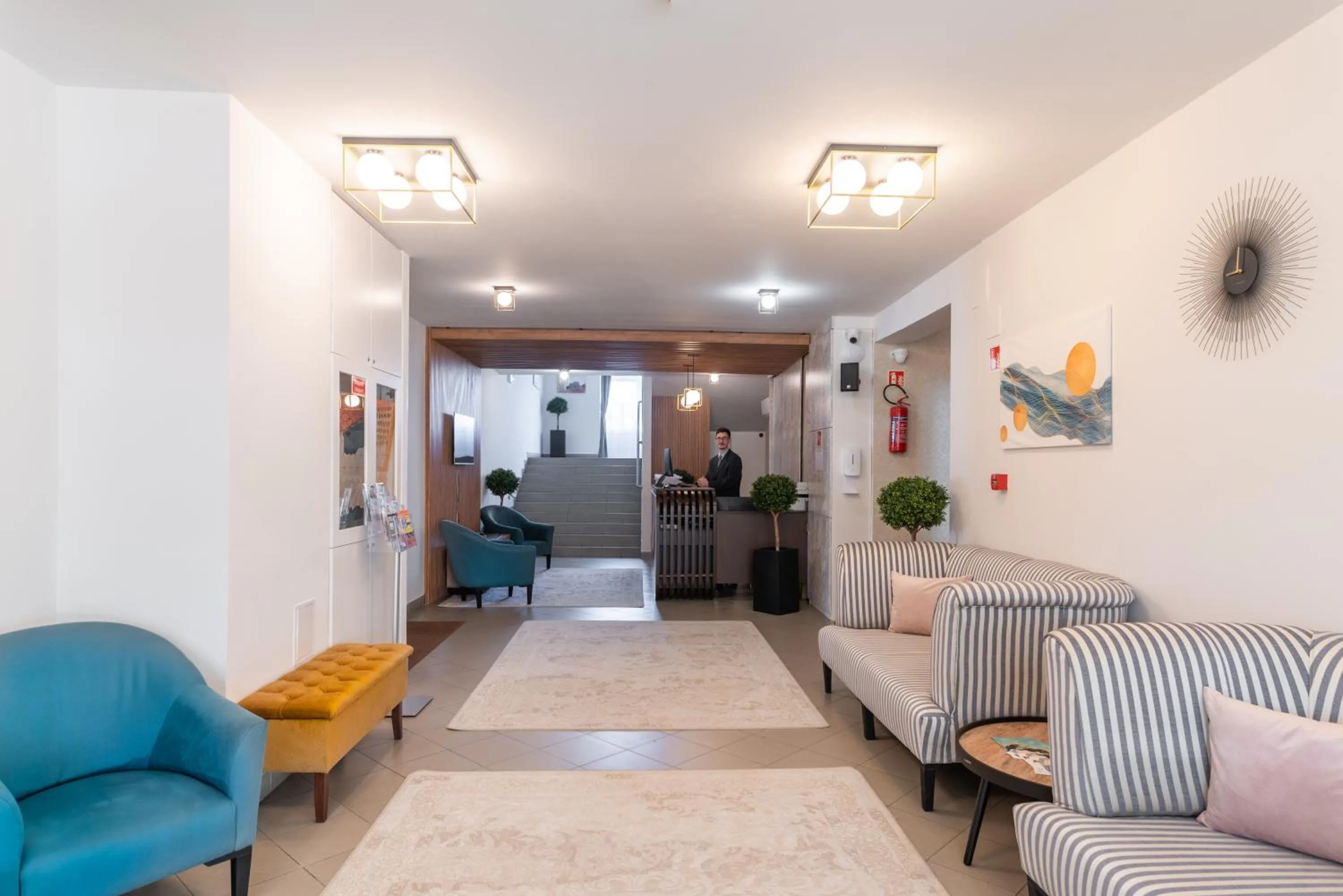 Lobby or reception in Holdvirág Hotel