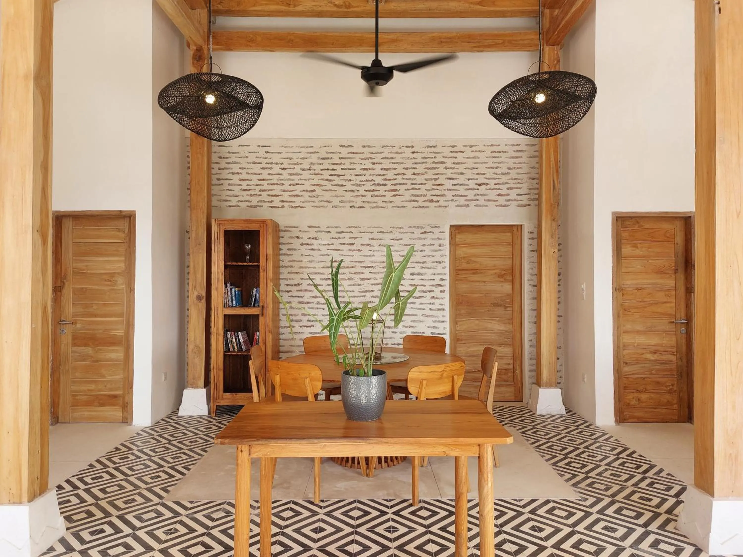 Dining area in Spaces Bali Unique Boutique Hotel