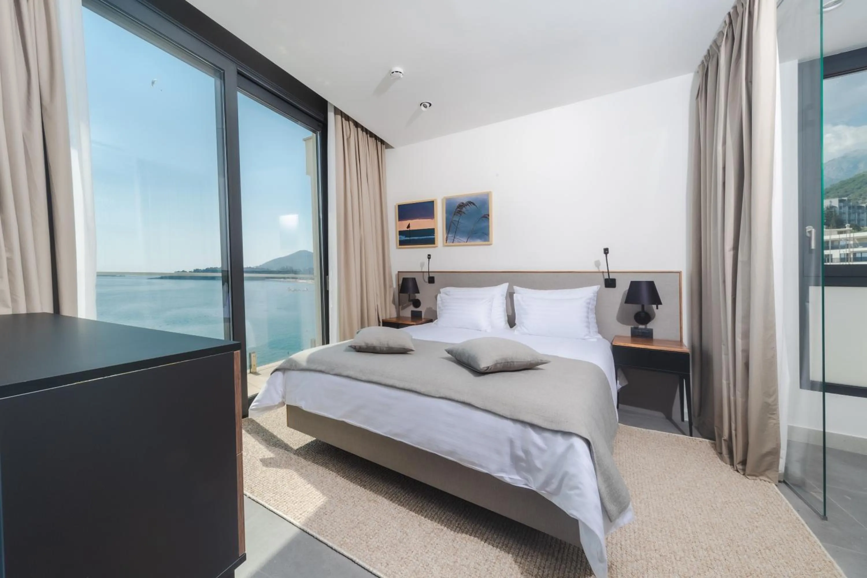 Bed in Boutique Hotel Shell