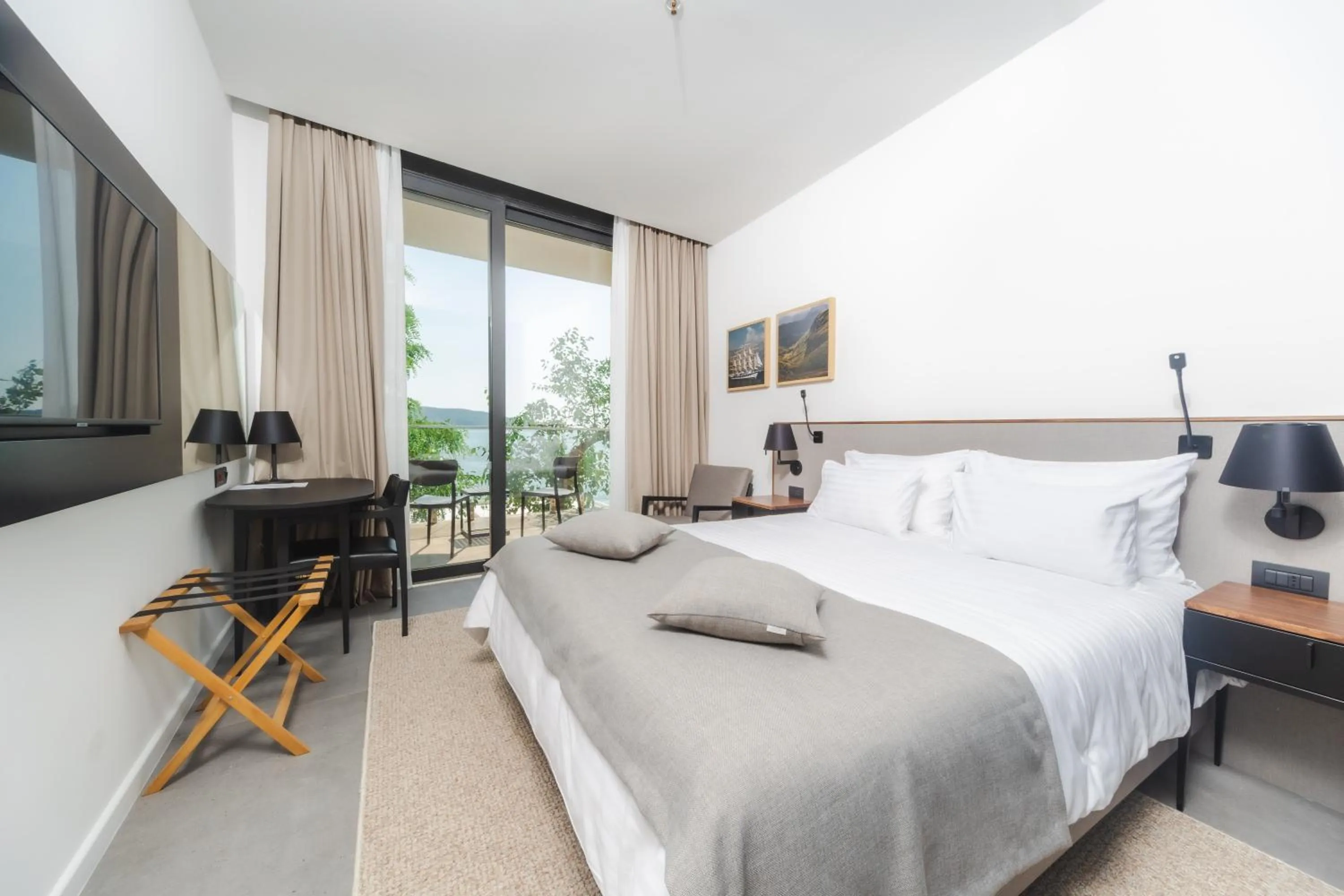 Bed in Boutique Hotel Shell