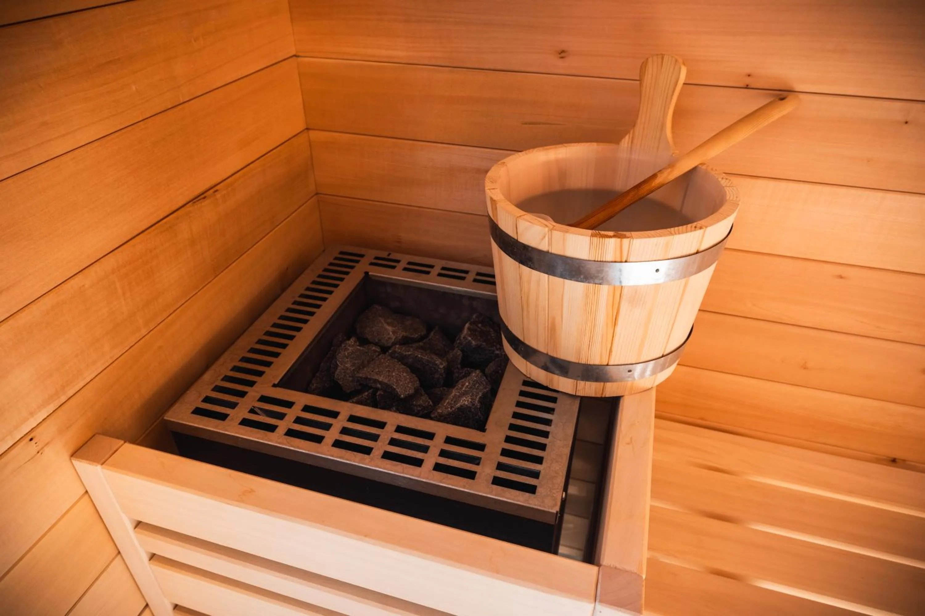 Sauna in Hôtel de la Roche