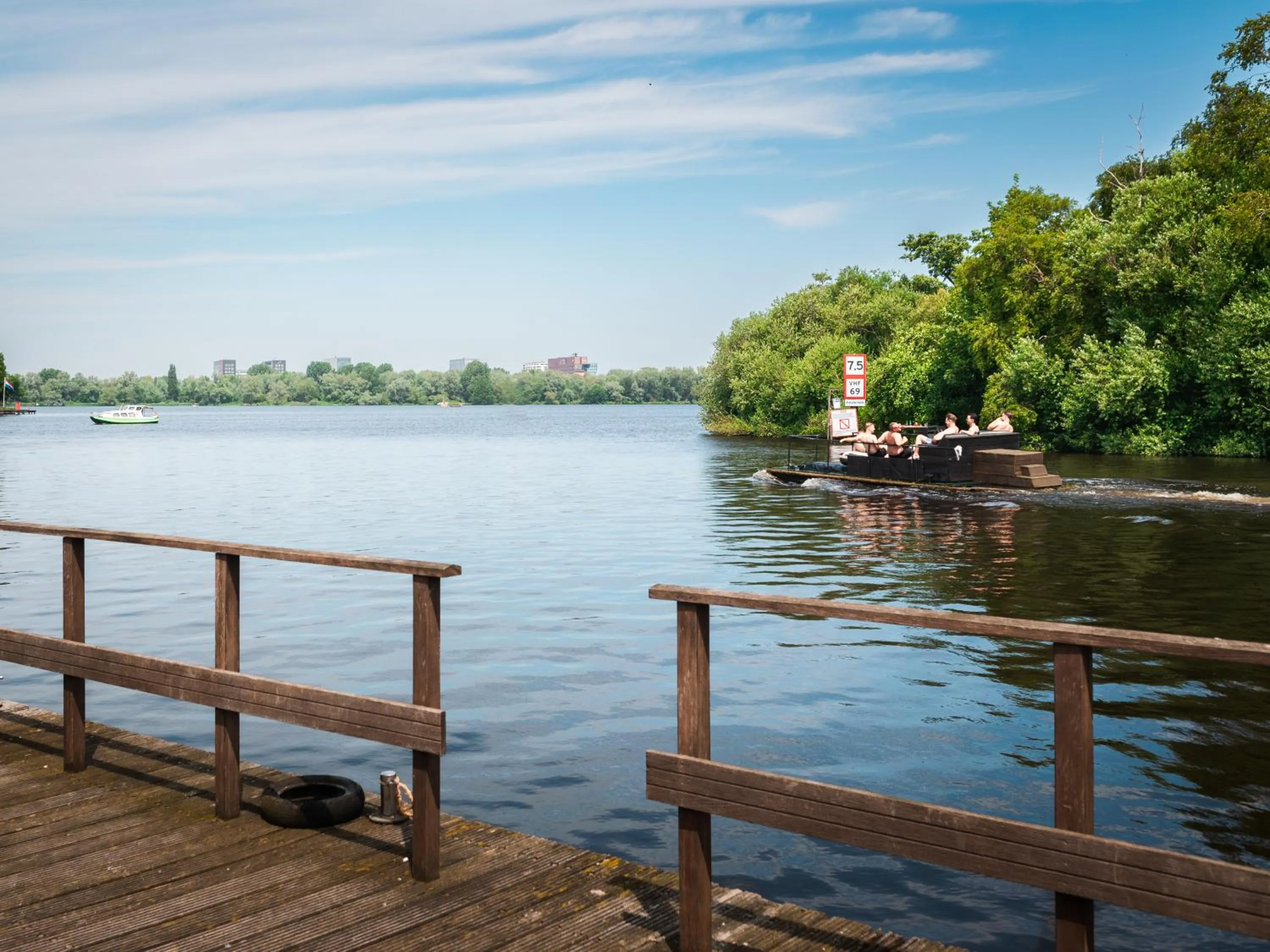 Natural landscape in Amsterdam Lake Hotel