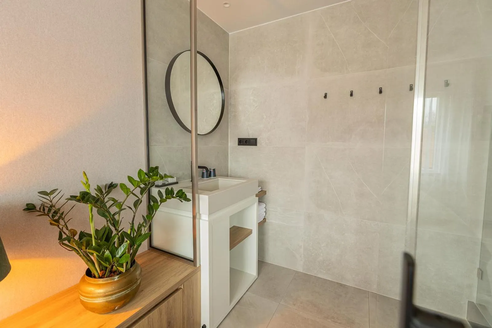 Bathroom in Hotel Restaurant De Zwaan